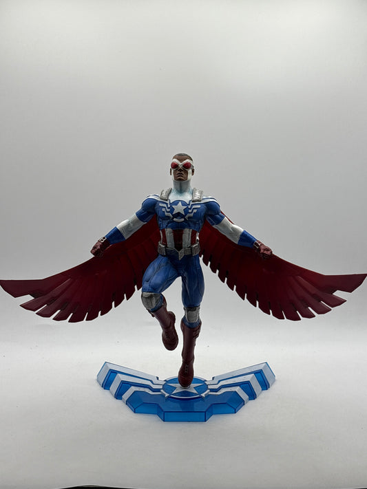 Marvel Gallery Captain America Sam PVC Figure Statue Loose FRENLY BRICKS - Open 7 Days