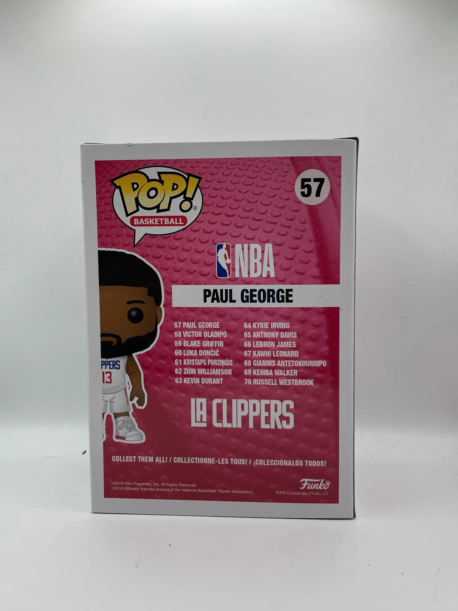 Funko POP! Basketball Clippers #57 Paul George FRENLY BRICKS - Open 7 Days