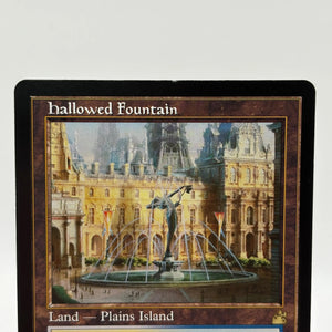 Magic The Gathering - Hallowed Fountain Retro Frame #404 Ravnica Remastered LP FRENLY BRICKS - Open 7 Days