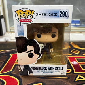 Funko POP! Television Sherlock With Skull #290 FRENLY BRICKS - Open 7 Days
