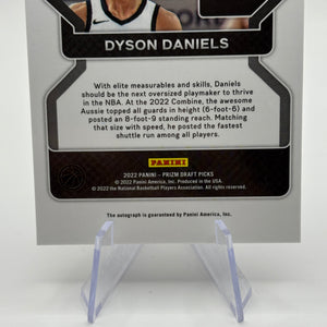 2022-23 Panini Prizm Draft Picks Auto Dyson Daniels Purple Ice Prizm /99 (RC) FRENLY BRICKS - Open 7 Days