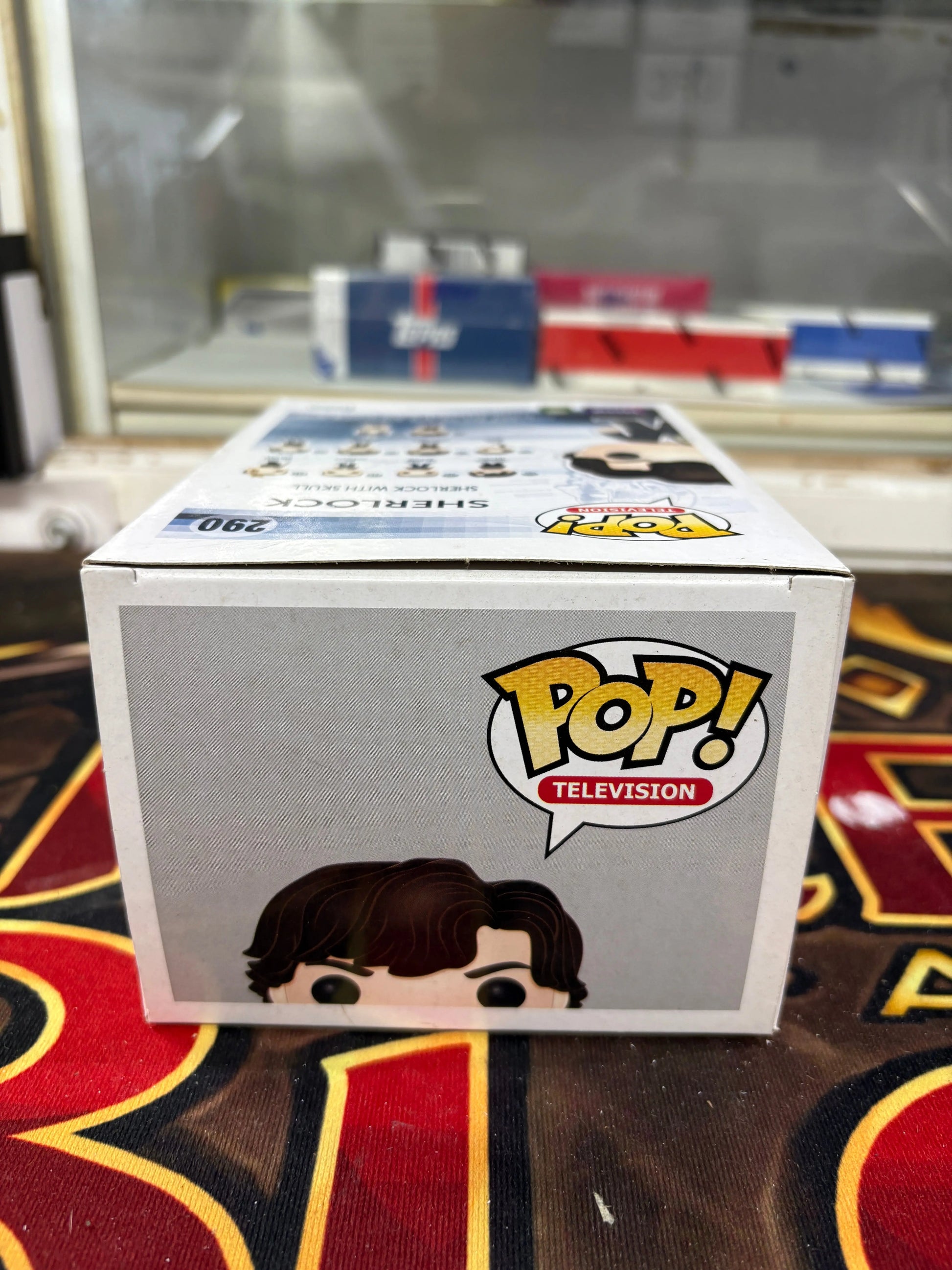 Funko POP! Television Sherlock With Skull #290 FRENLY BRICKS - Open 7 Days