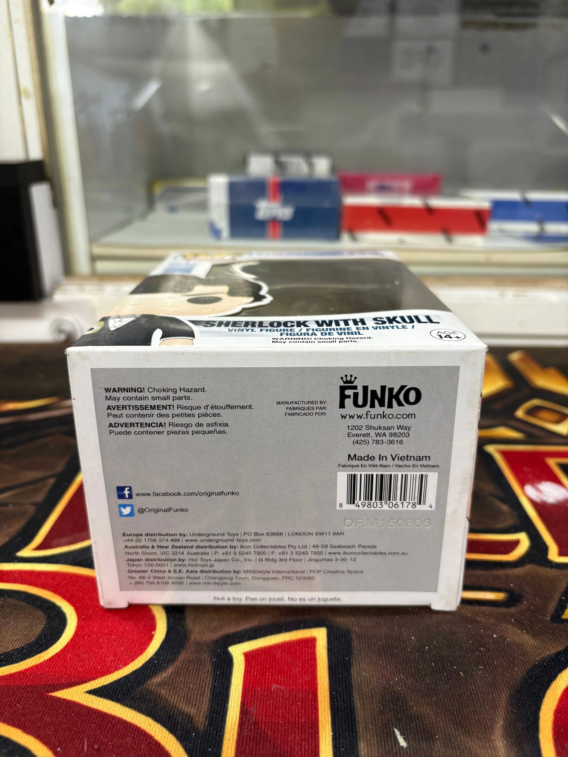 Funko POP! Television Sherlock With Skull #290 FRENLY BRICKS - Open 7 Days