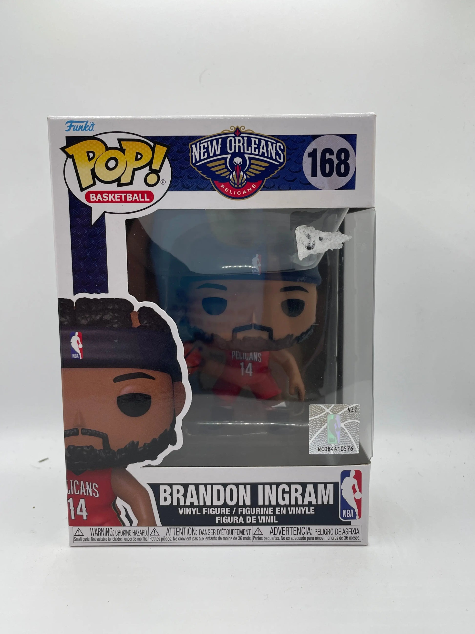 Funko POP! Basketball New Orleans #168 Brandon Ingram FRENLY BRICKS - Open 7 Days