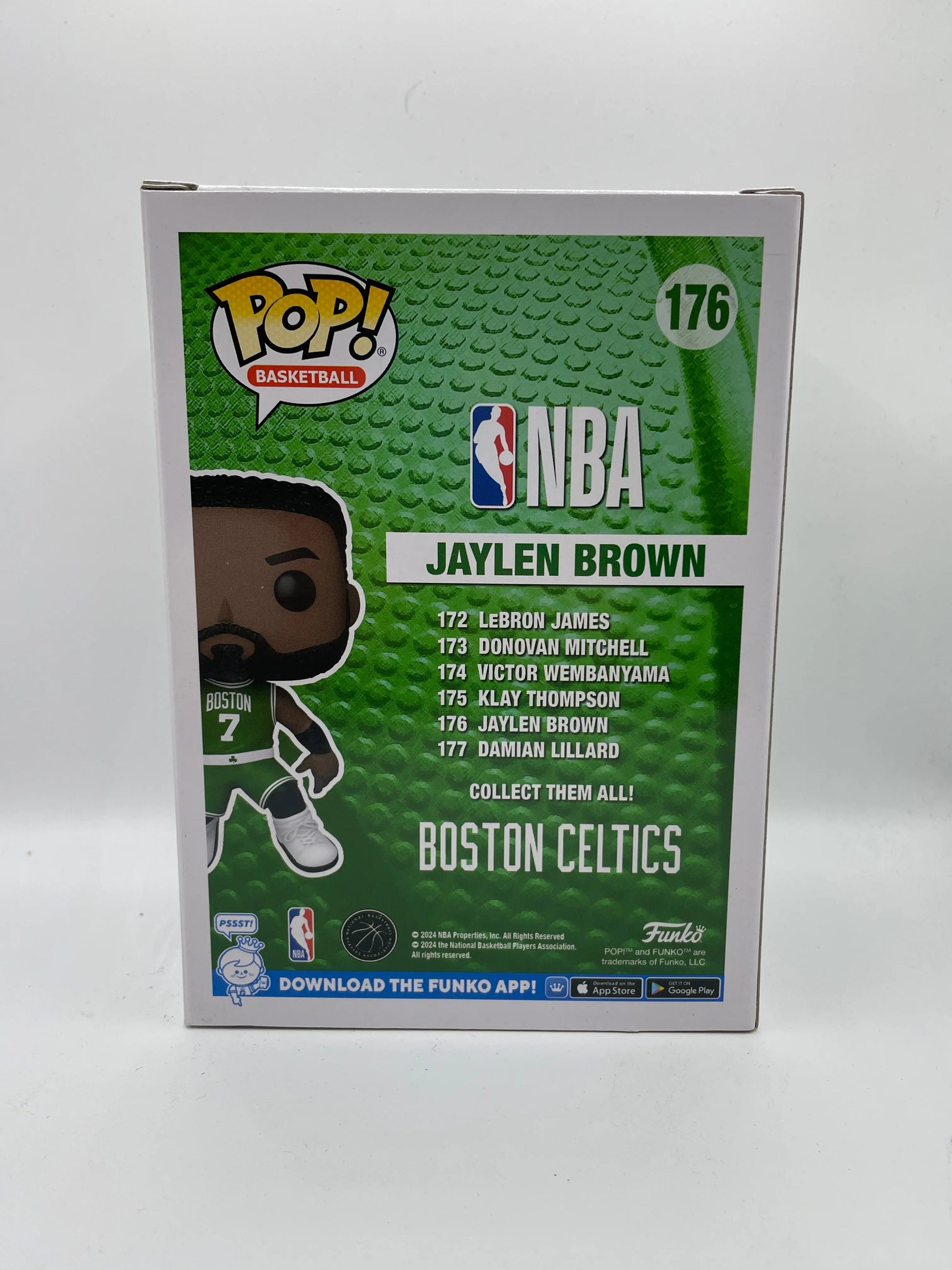 Funko POP! Basketball Boston #176 Jaylen Brown FRENLY BRICKS - Open 7 Days