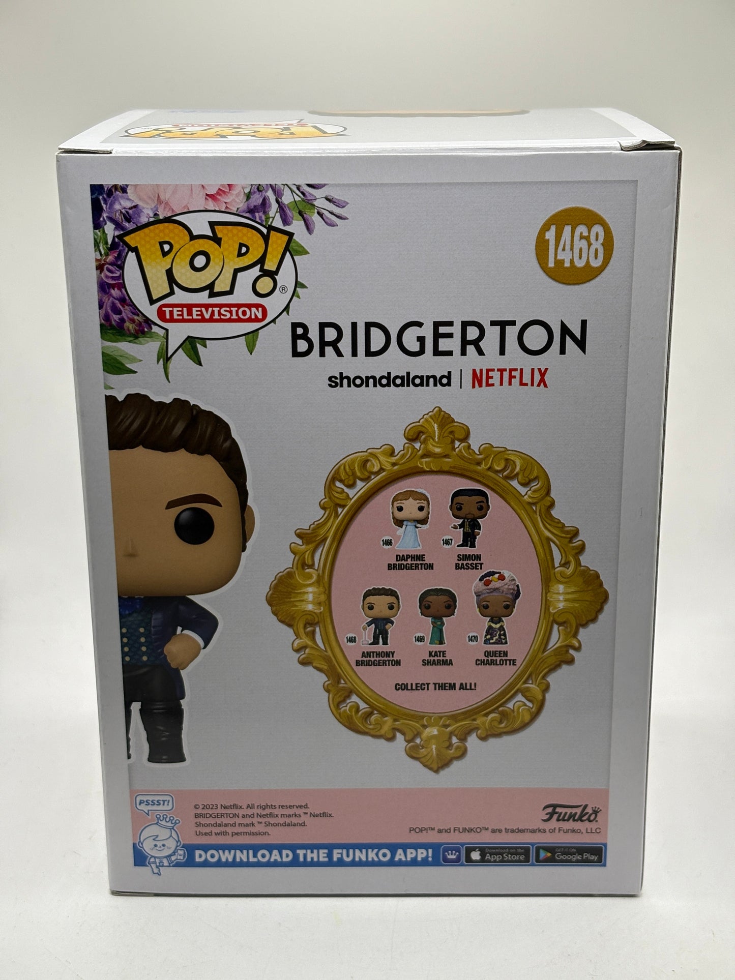 Funko POP! Television Bridgerton #1468 Anthony Bridgerton Vinyl Figure FRENLY BRICKS - Open 7 Days