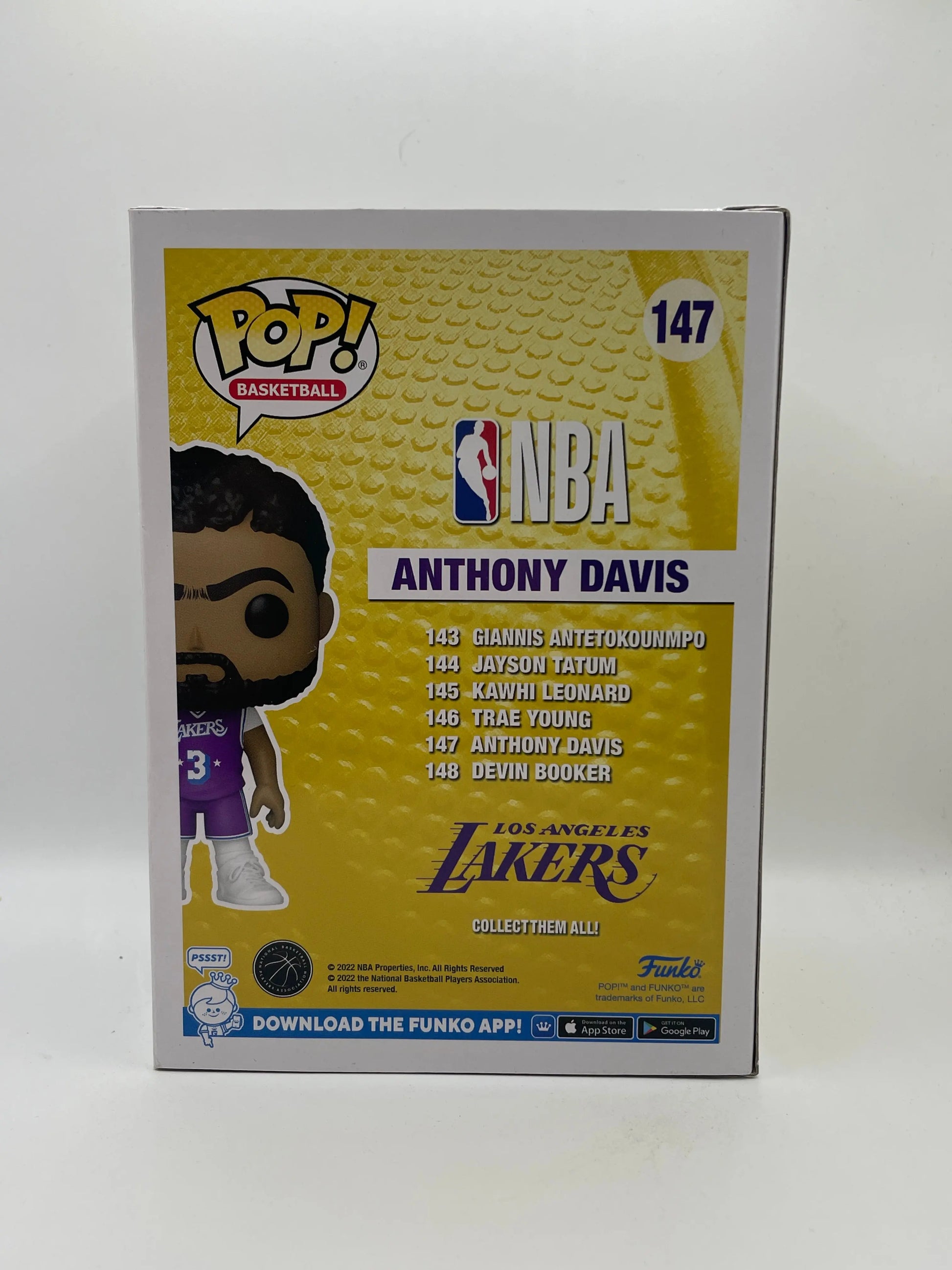 Funko POP! Basketball Lakers #147 Anthony Davis FRENLY BRICKS - Open 7 Days
