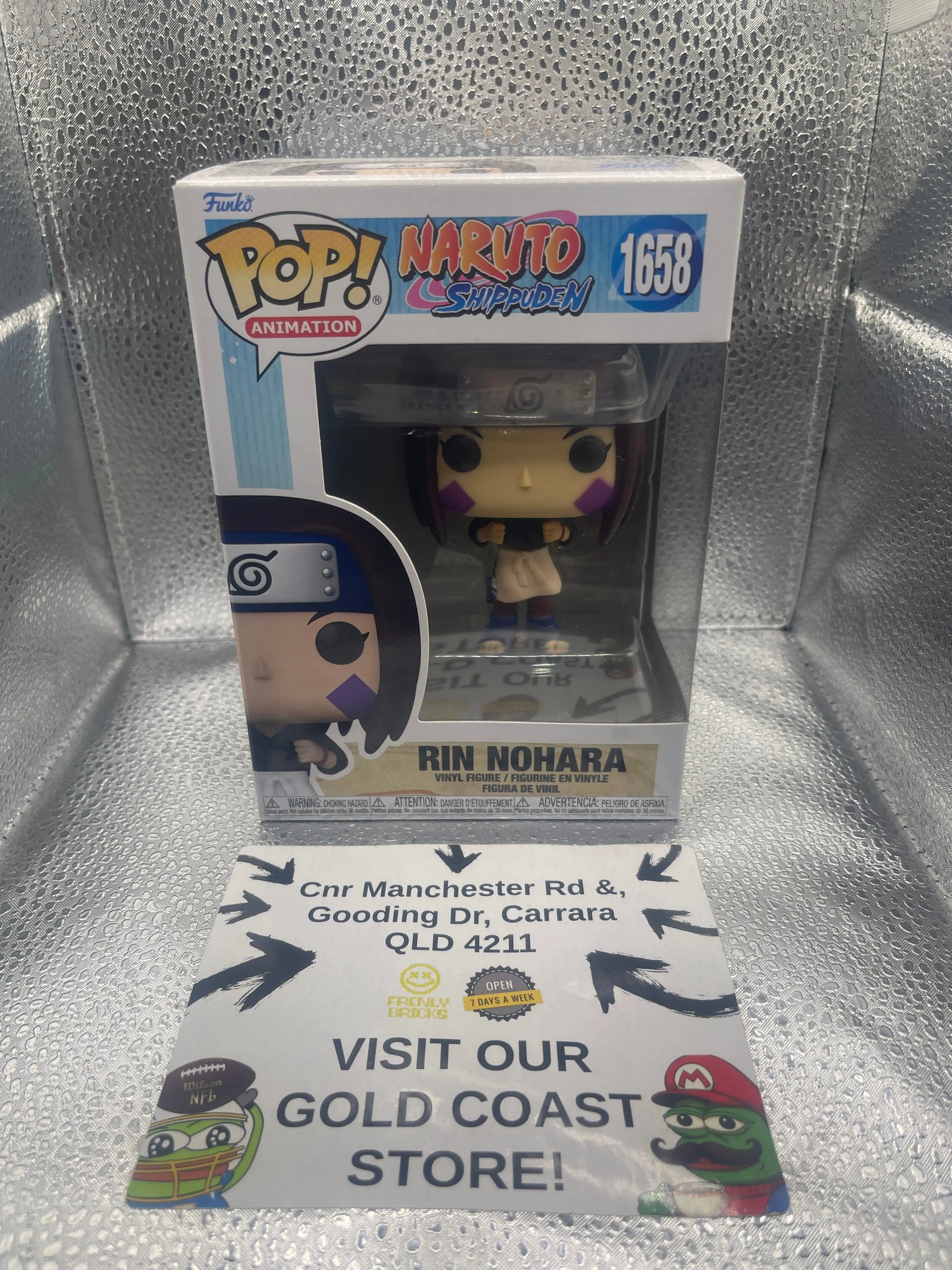 Funko POP! Animation Naruto Shippuden #1658 Rin Nohara FRENLY BRICKS - Open 7 Days