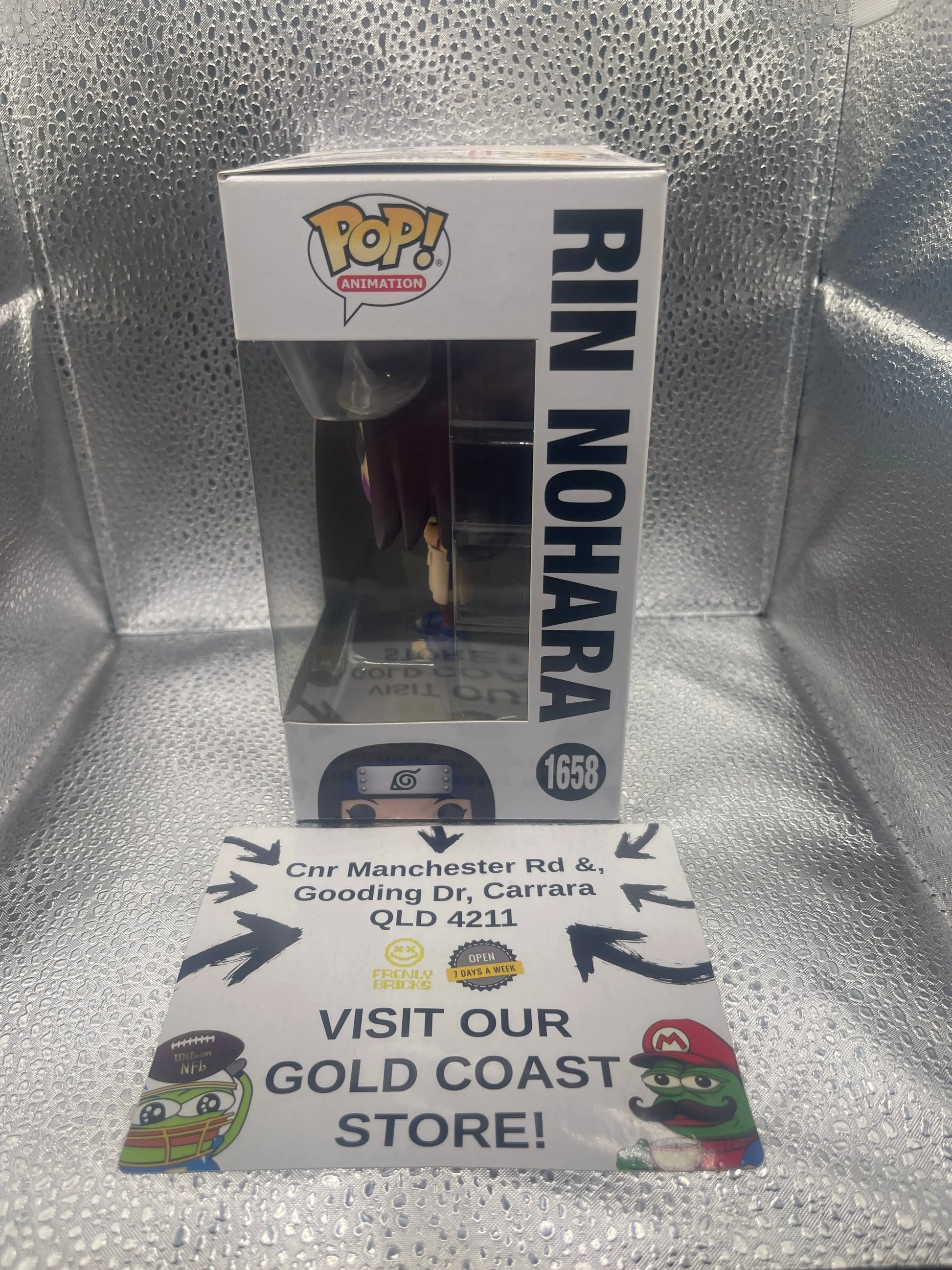 Funko POP! Animation Naruto Shippuden #1658 Rin Nohara FRENLY BRICKS - Open 7 Days