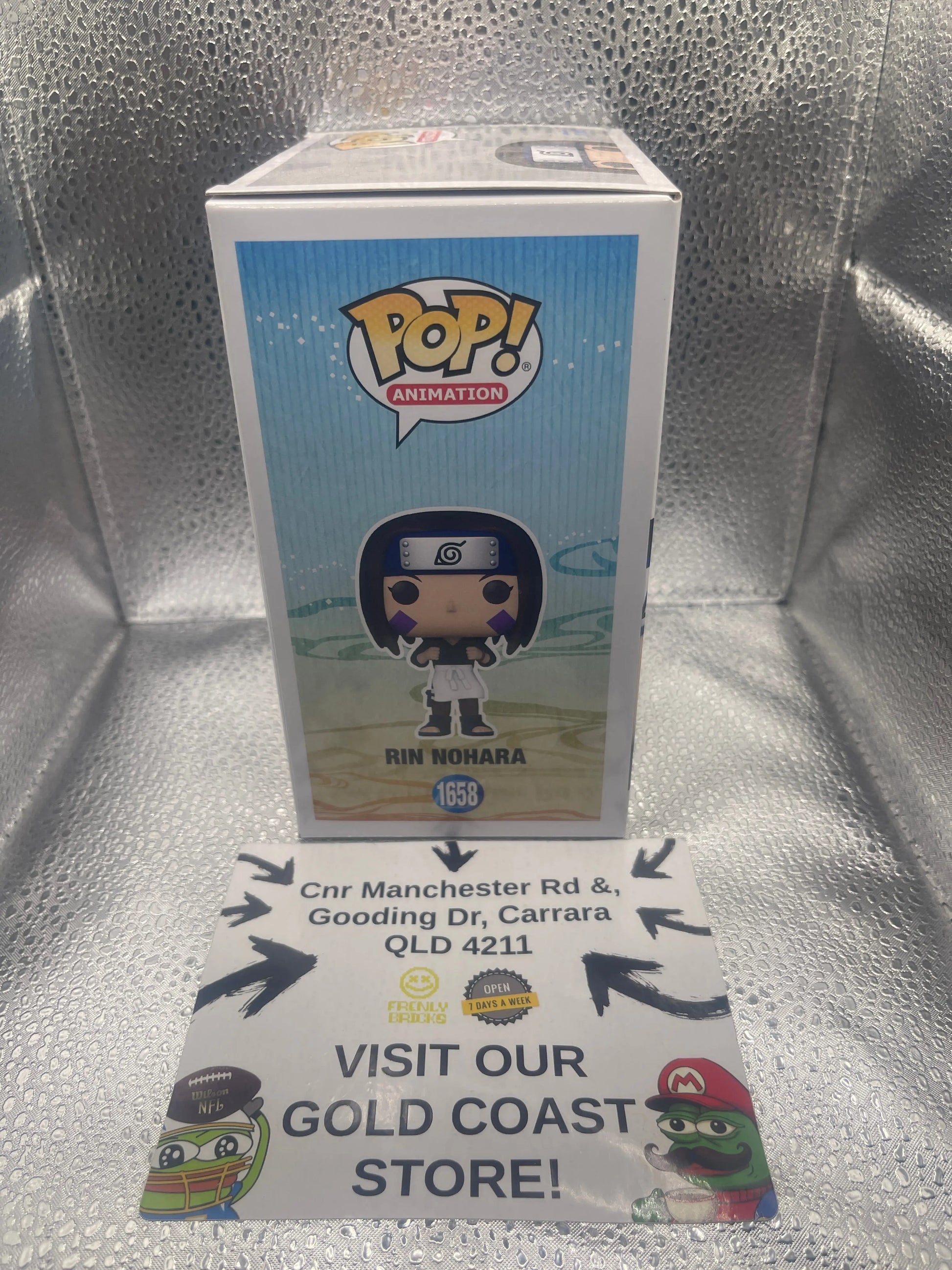 Funko POP! Animation Naruto Shippuden #1658 Rin Nohara FRENLY BRICKS - Open 7 Days