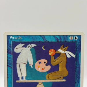 Magic The Gathering - Stasis Enchantment 1995 4th Edition FRENLY BRICKS - Open 7 Days