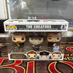 Funko Pop! Vinyl Figure - Game of Thrones - The Creators 3-Pack - 2018 Fall Excl FRENLY BRICKS - Open 7 Days