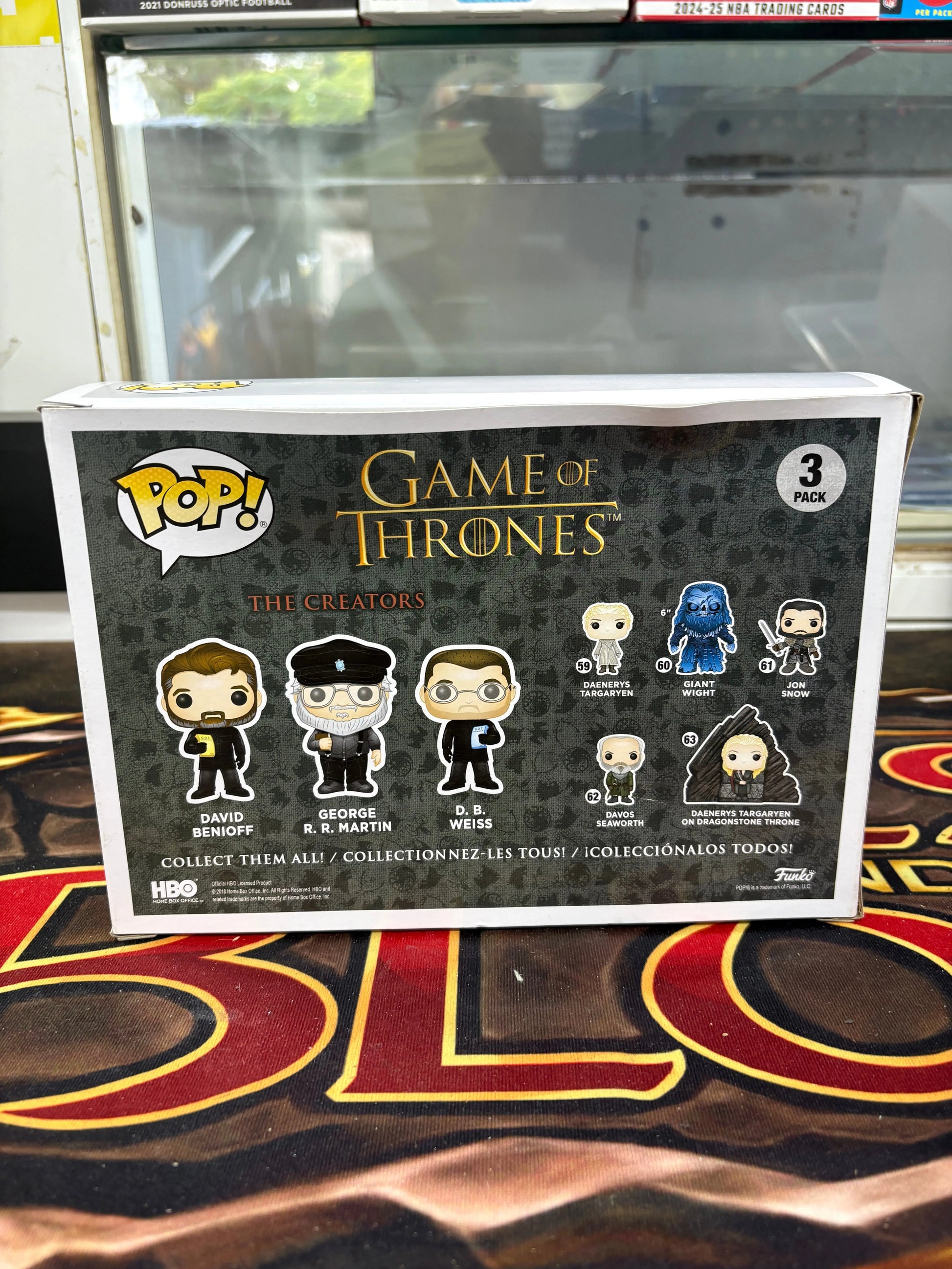 Funko Pop! Vinyl Figure - Game of Thrones - The Creators 3-Pack - 2018 Fall Excl FRENLY BRICKS - Open 7 Days