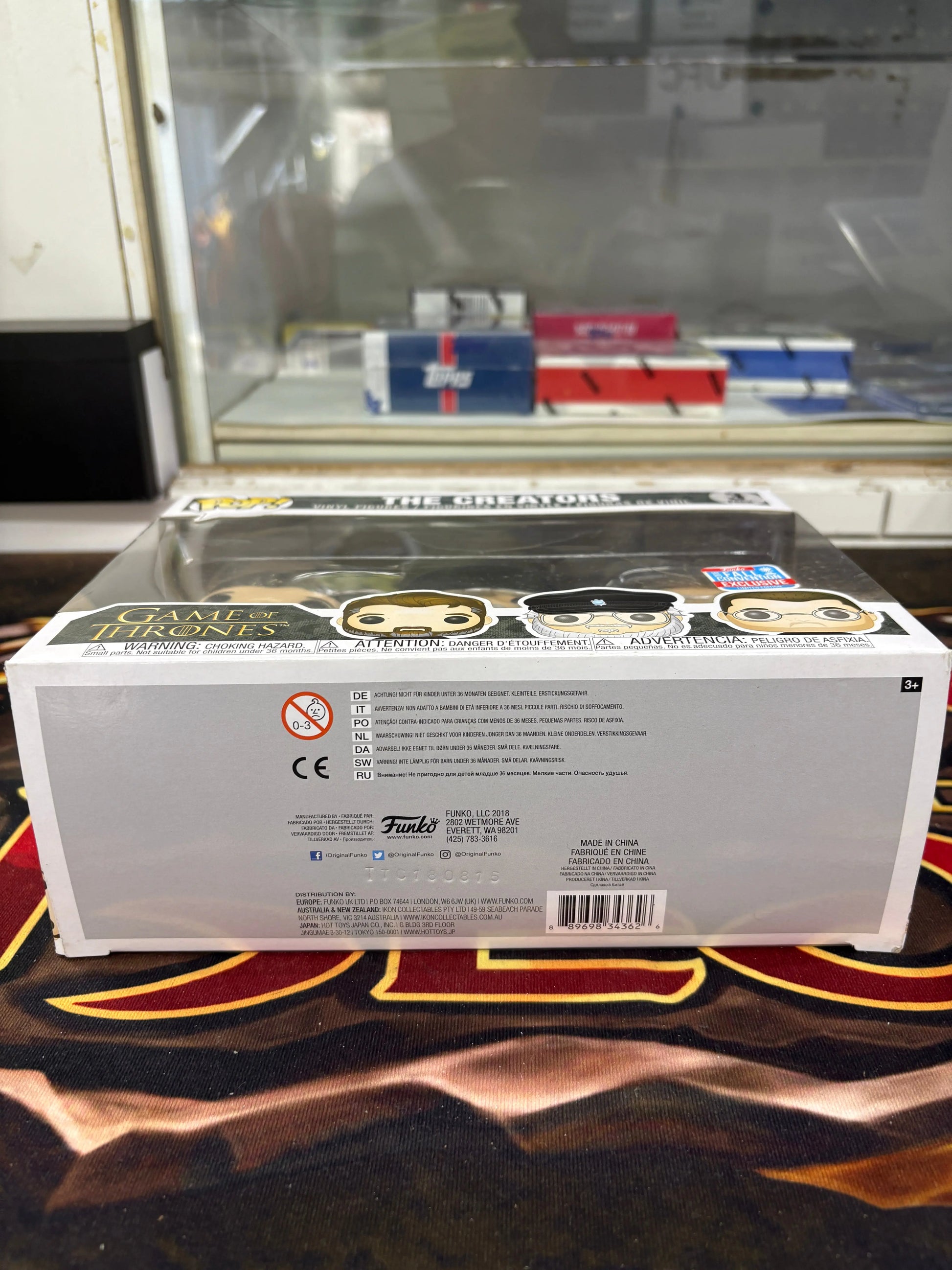 Funko Pop! Vinyl Figure - Game of Thrones - The Creators 3-Pack - 2018 Fall Excl FRENLY BRICKS - Open 7 Days