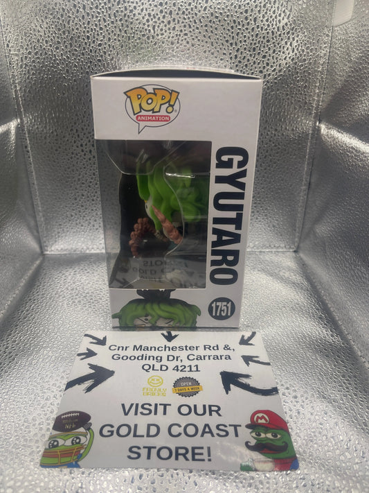 Funko Pop! Animation: Demon Slayer: Kimetsu no Yaiba - Gyutaro #1751 FRENLY BRICKS - Open 7 Days