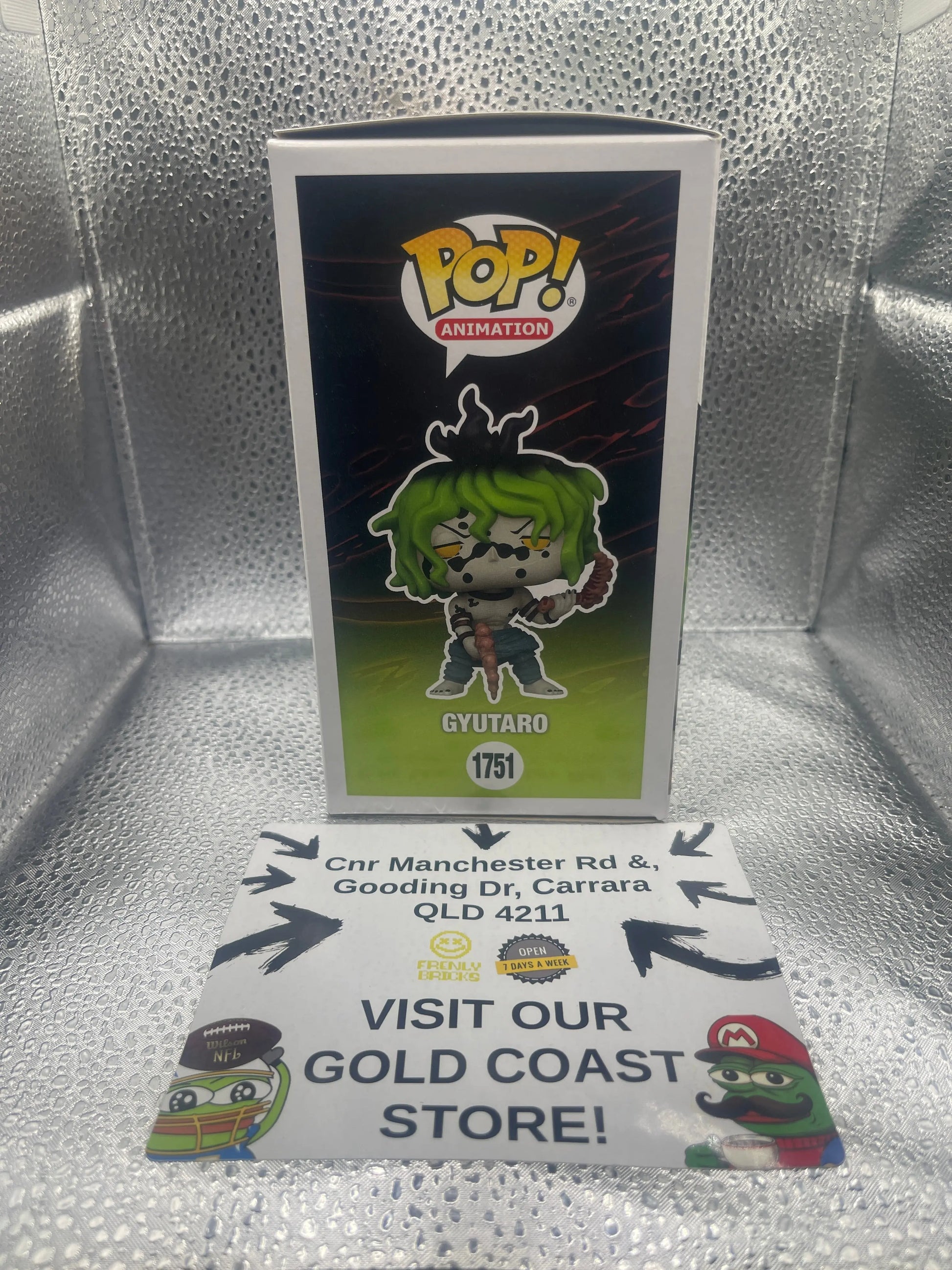 Funko Pop! Animation: Demon Slayer: Kimetsu no Yaiba - Gyutaro #1751 FRENLY BRICKS - Open 7 Days