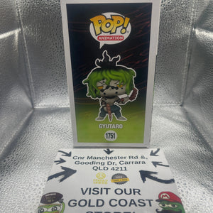 Funko Pop! Animation: Demon Slayer: Kimetsu no Yaiba - Gyutaro #1751 FRENLY BRICKS - Open 7 Days