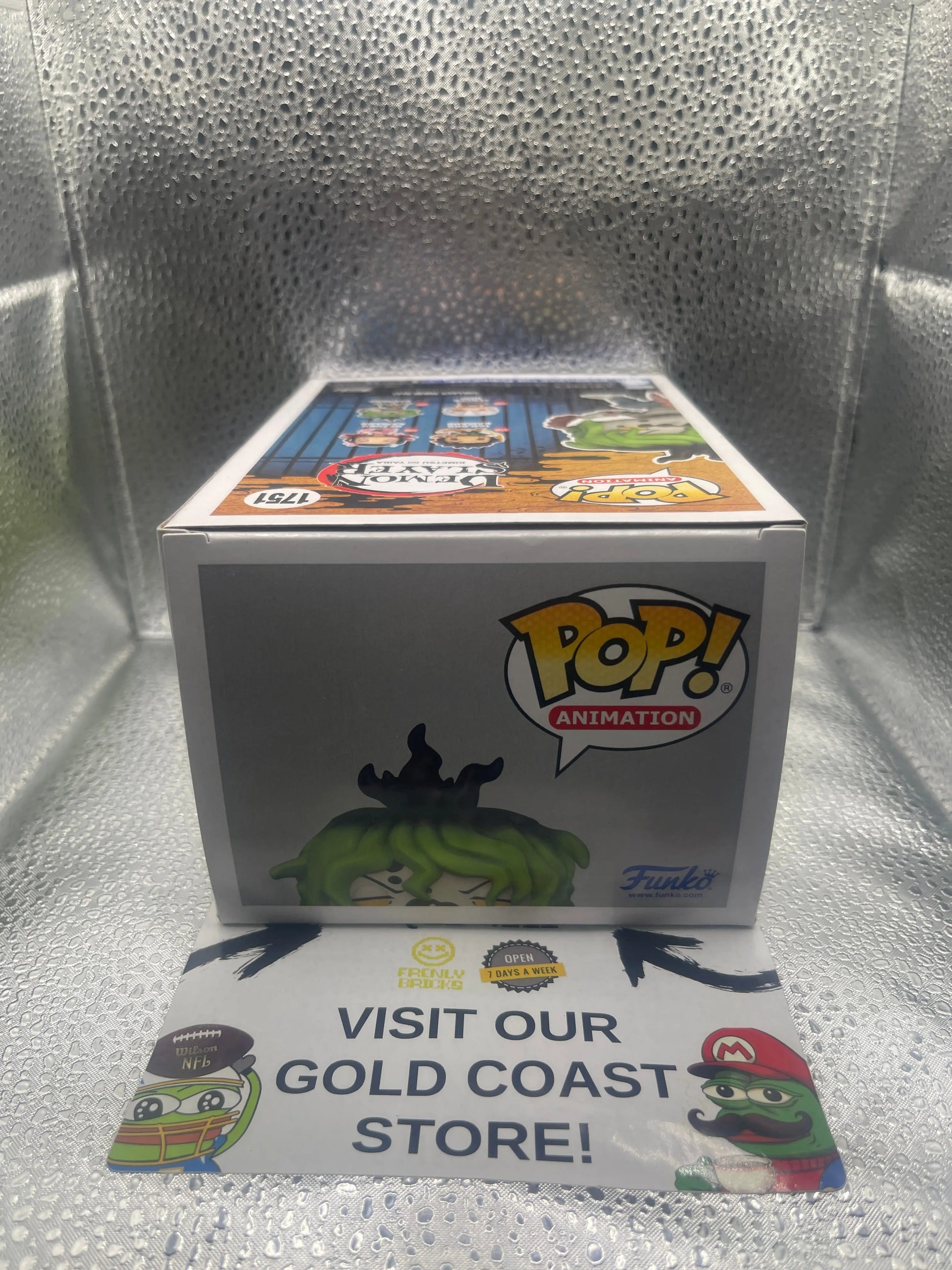Funko Pop! Animation: Demon Slayer: Kimetsu no Yaiba - Gyutaro #1751 FRENLY BRICKS - Open 7 Days