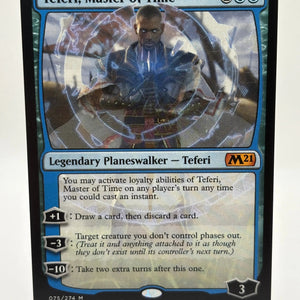 Magic The Gathering - Teferi, Master of Time Mythic 075/274 M21 LP FRENLY BRICKS - Open 7 Days