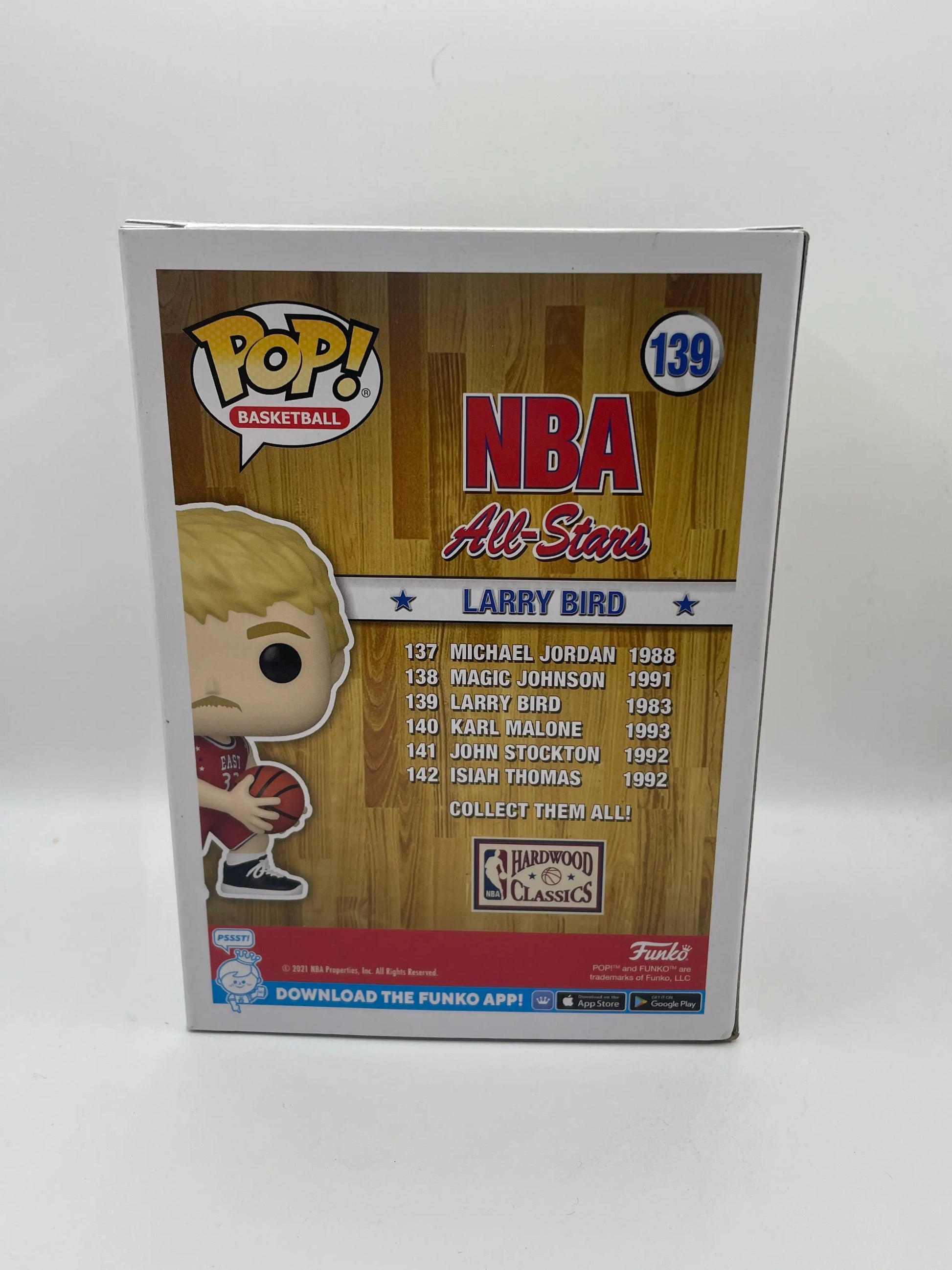 Funko POP! Basketball NBA #139 Larry Bird FRENLY BRICKS - Open 7 Days