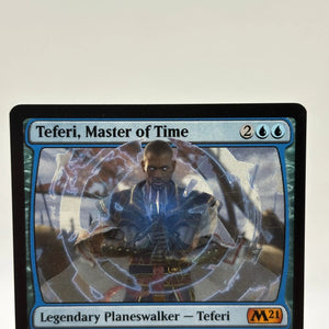 Magic The Gathering - Teferi, Master of Time Mythic 075/274 M21 LP FRENLY BRICKS - Open 7 Days