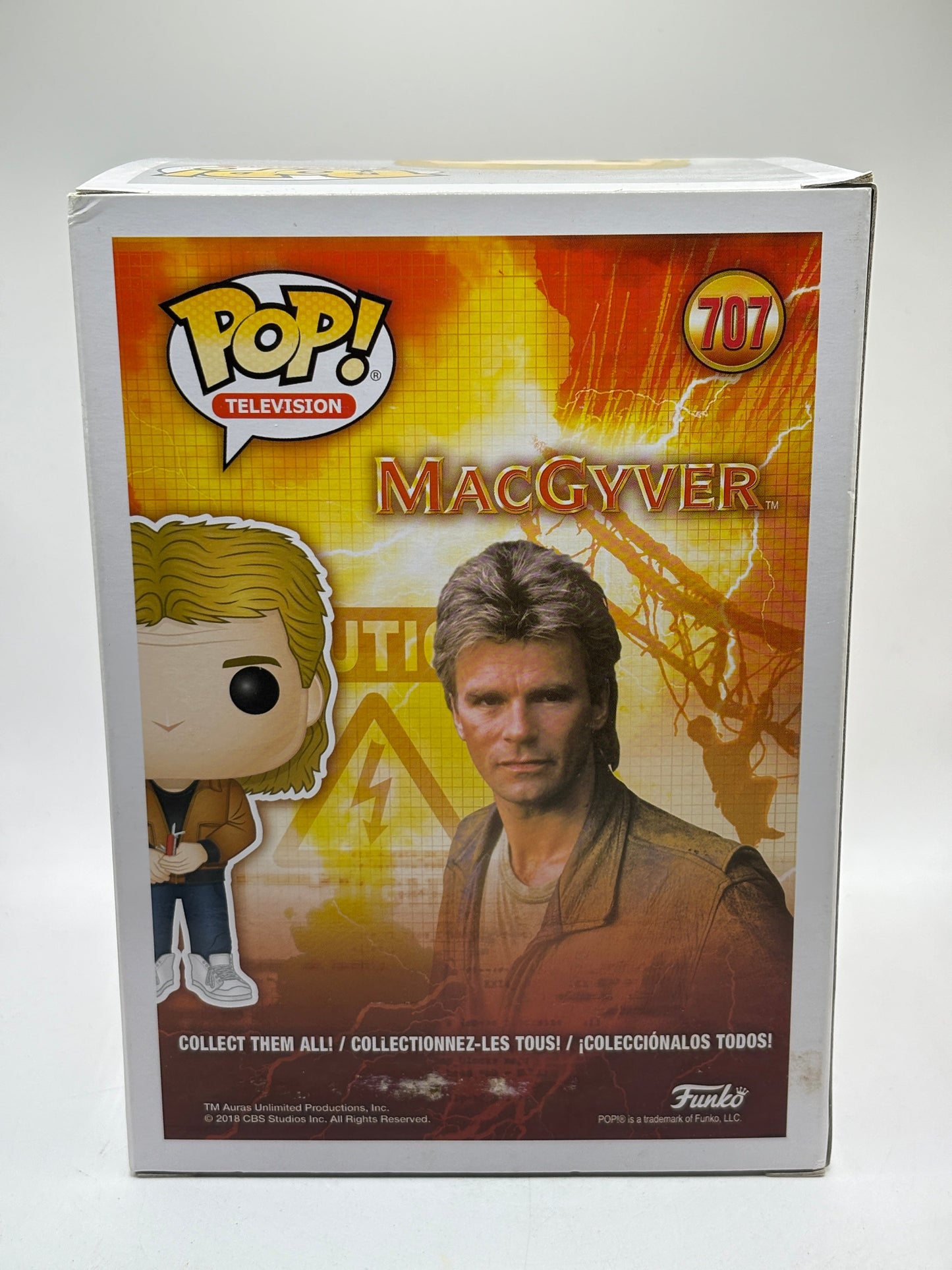 Funko POP! Television MacGyver #707 MacGyver Vinyl Figure FRENLY BRICKS - Open 7 Days