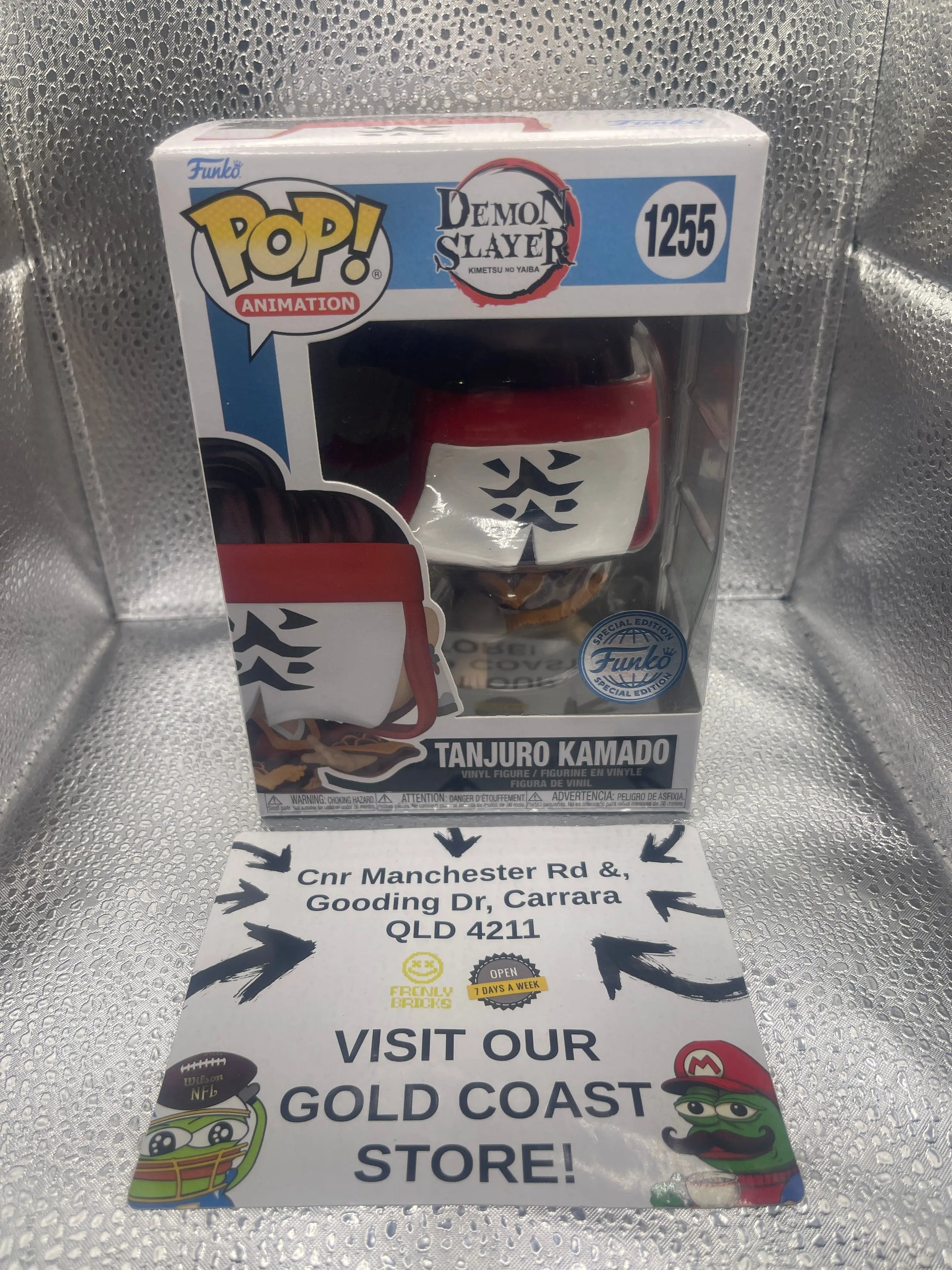Funko Pop Animation #1255 Demon Slayer Tanjuro Kamado SE FRENLY BRICKS - Open 7 Days