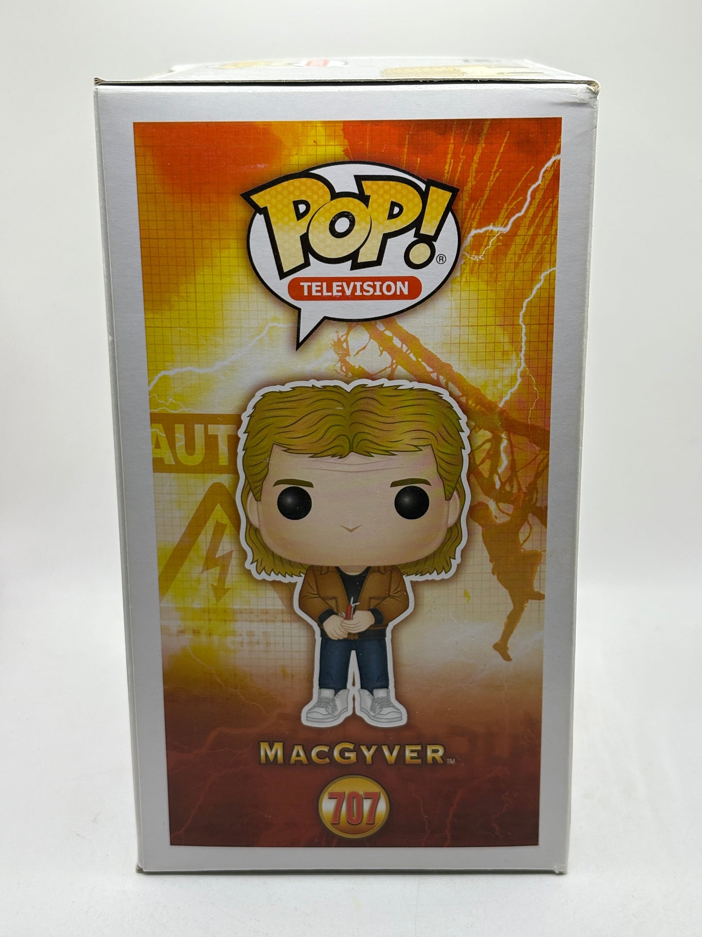 Funko POP! Television MacGyver #707 MacGyver Vinyl Figure FRENLY BRICKS - Open 7 Days