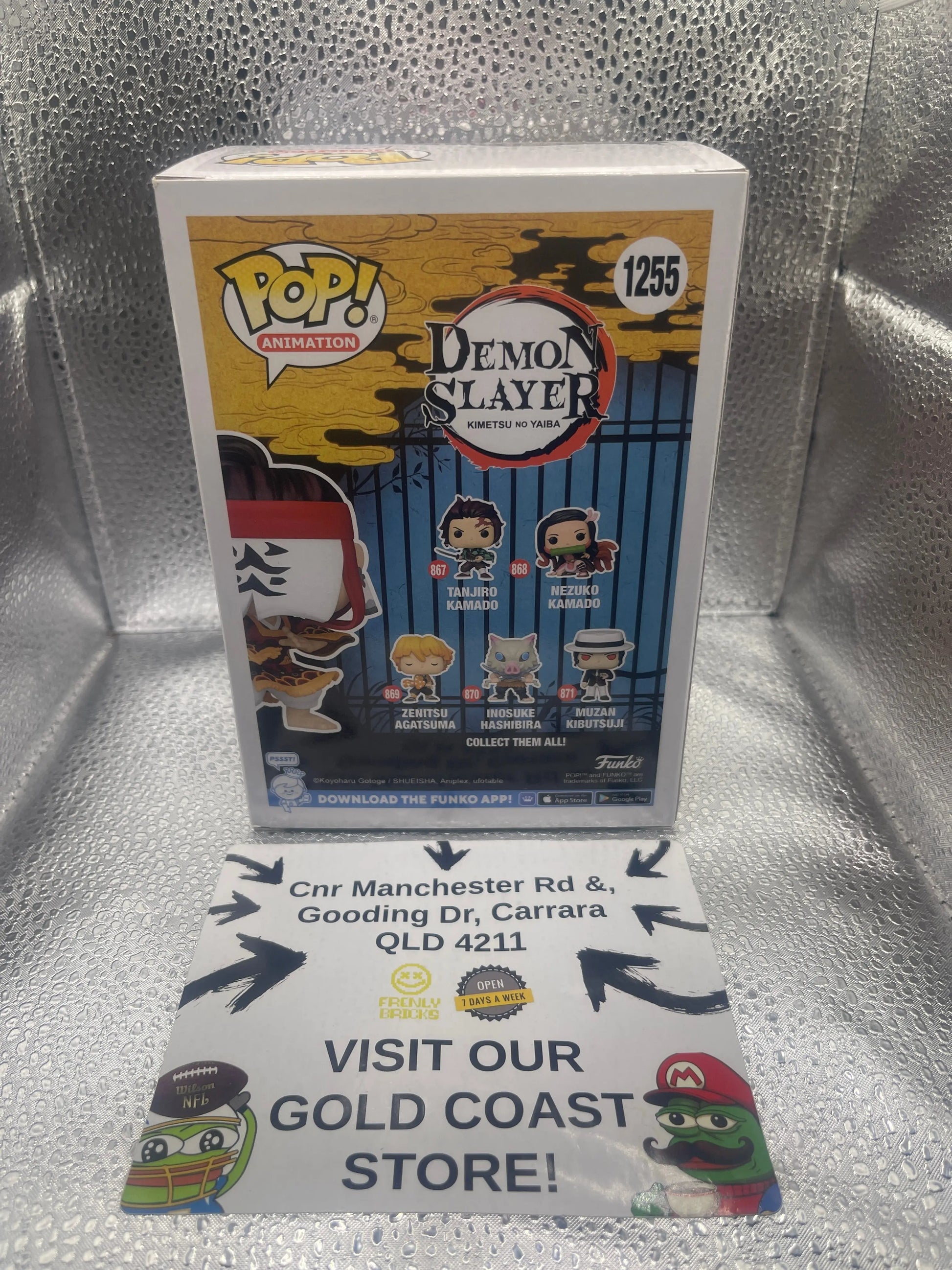 Funko Pop Animation #1255 Demon Slayer Tanjuro Kamado SE FRENLY BRICKS - Open 7 Days