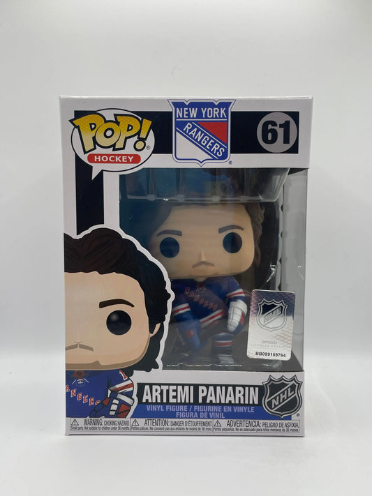 Funko POP! Hockey New York #61 Artemi Panarin FRENLY BRICKS - Open 7 Days