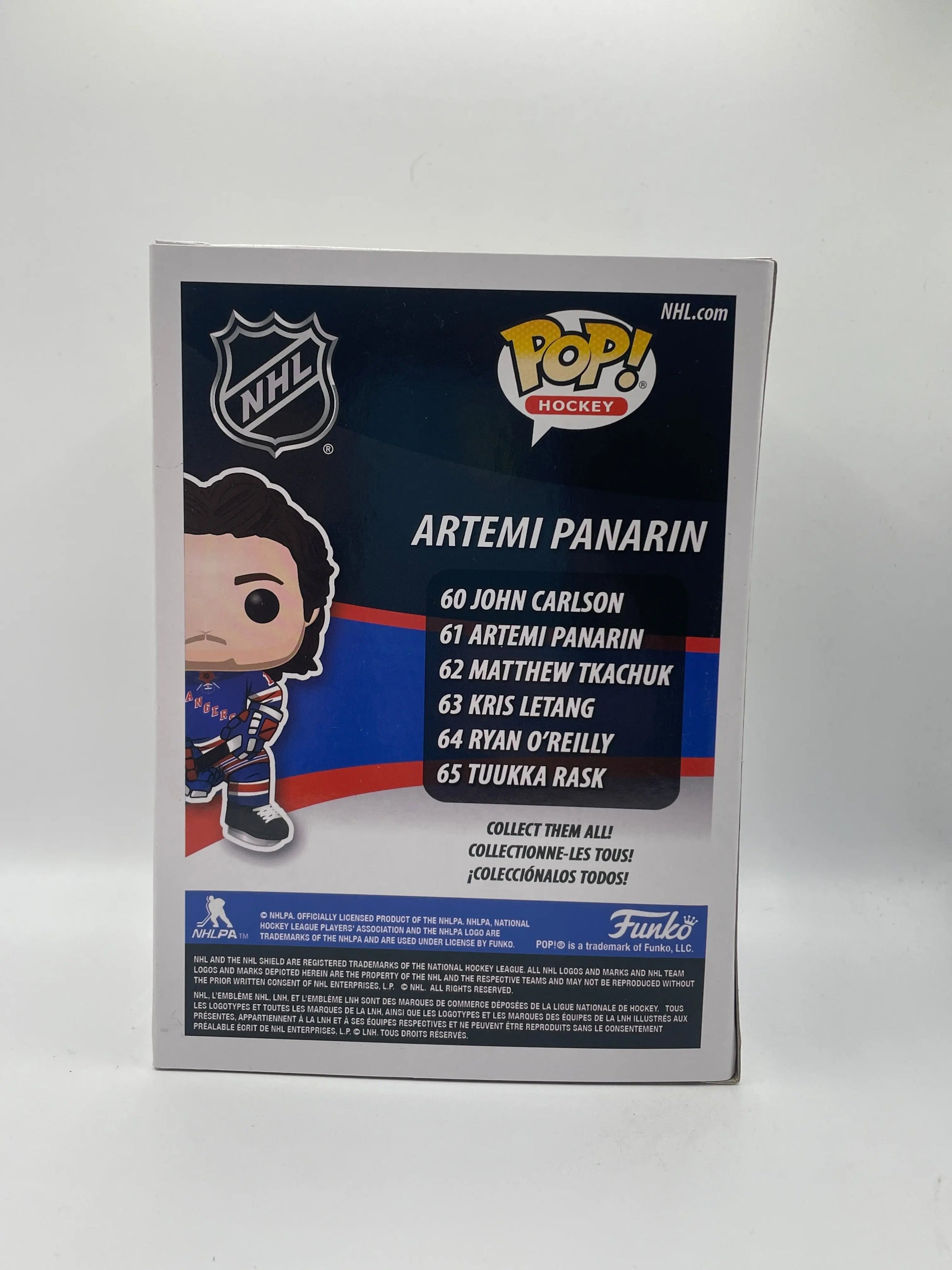 Funko POP! Hockey New York #61 Artemi Panarin FRENLY BRICKS - Open 7 Days