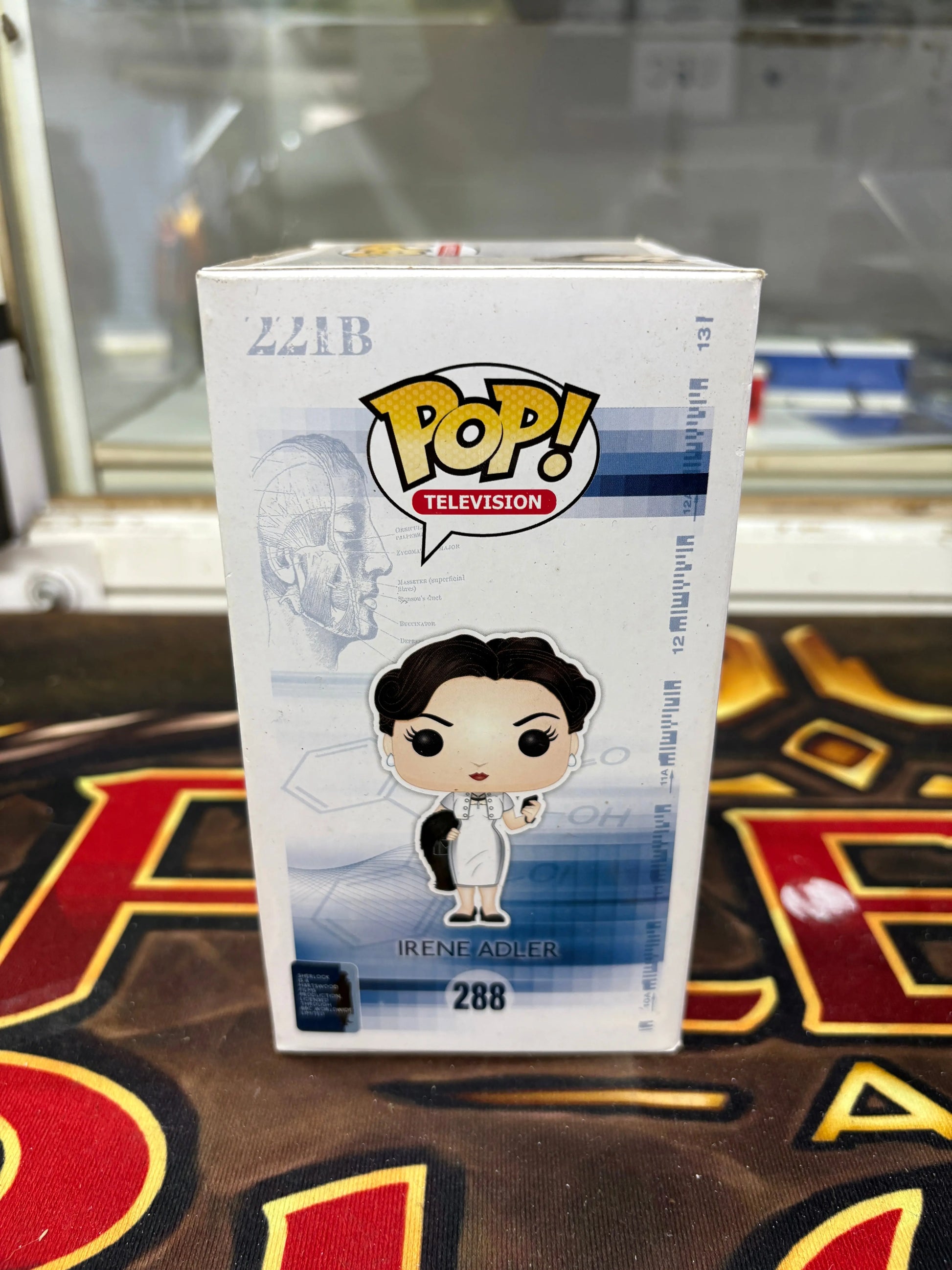 Funko POP Vinyl - Television - Sherlock - Irene Adler - #288 FRENLY BRICKS - Open 7 Days