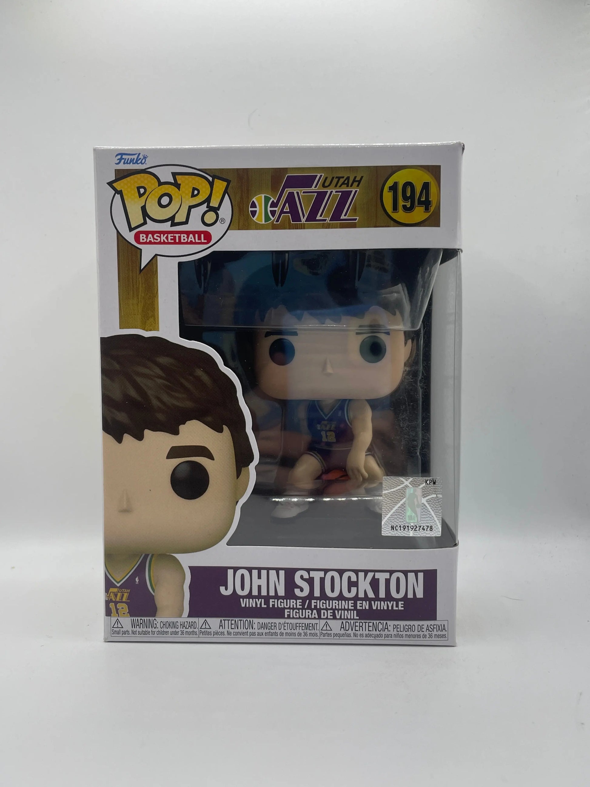Funko POP! Basketball Utah #194 John Stockton FRENLY BRICKS - Open 7 Days