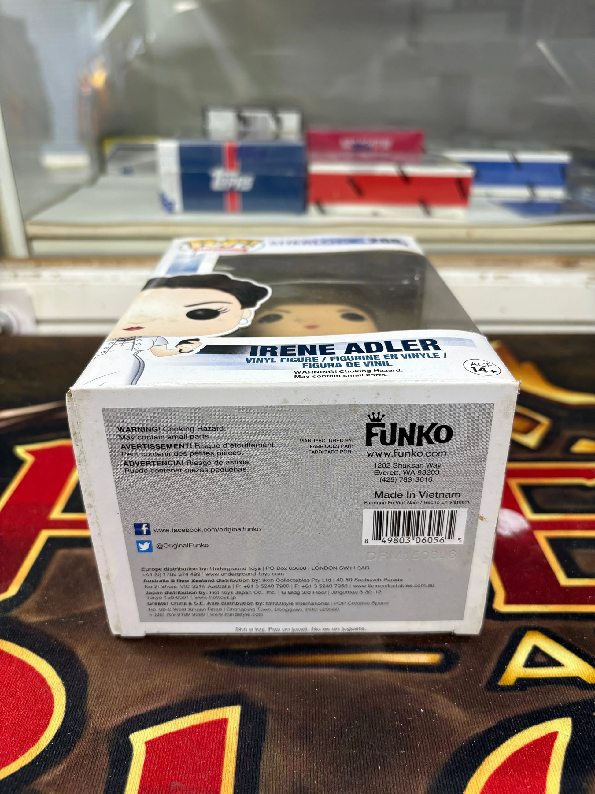 Funko POP Vinyl - Television - Sherlock - Irene Adler - #288 FRENLY BRICKS - Open 7 Days