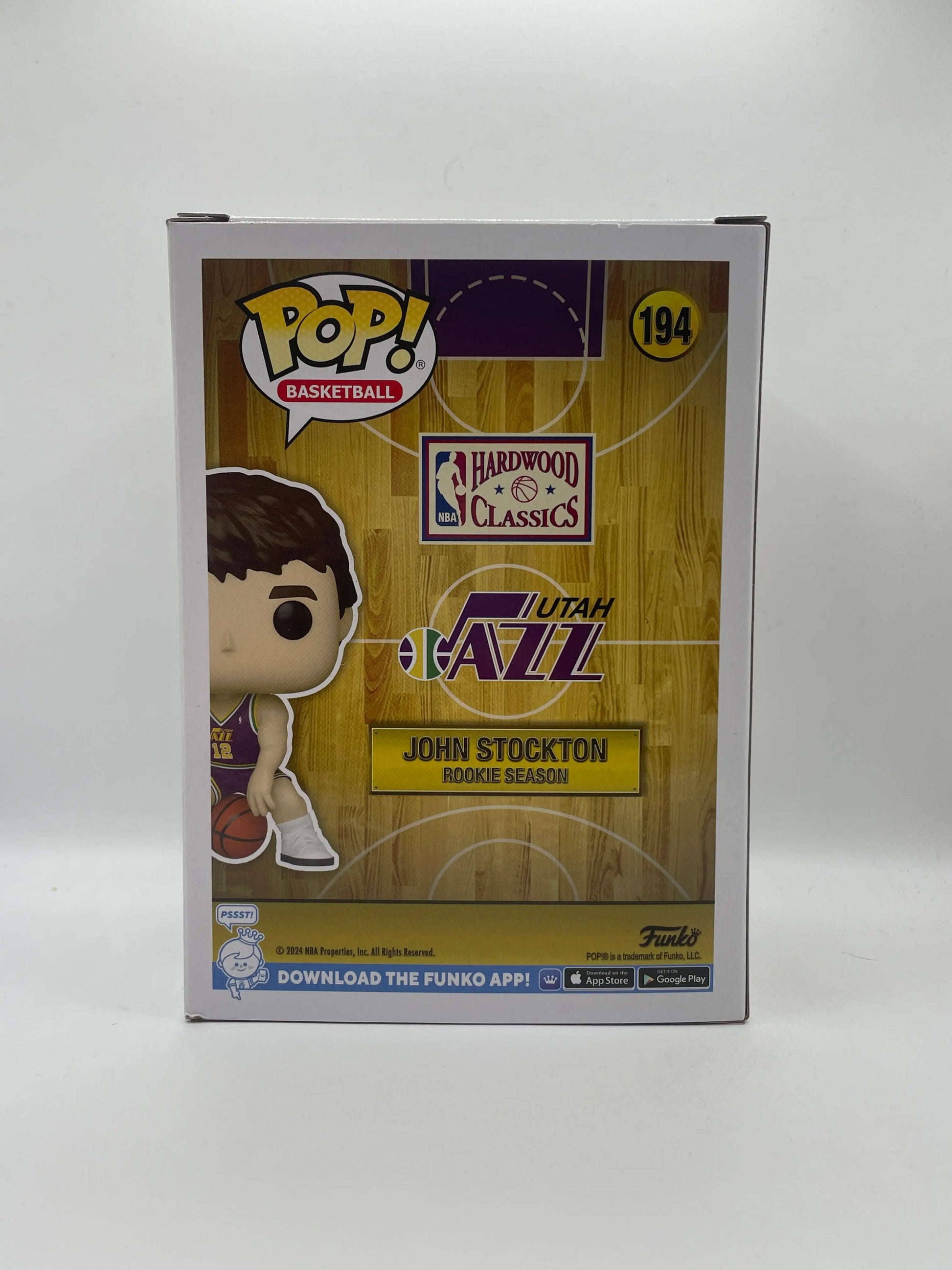 Funko POP! Basketball Utah #194 John Stockton FRENLY BRICKS - Open 7 Days