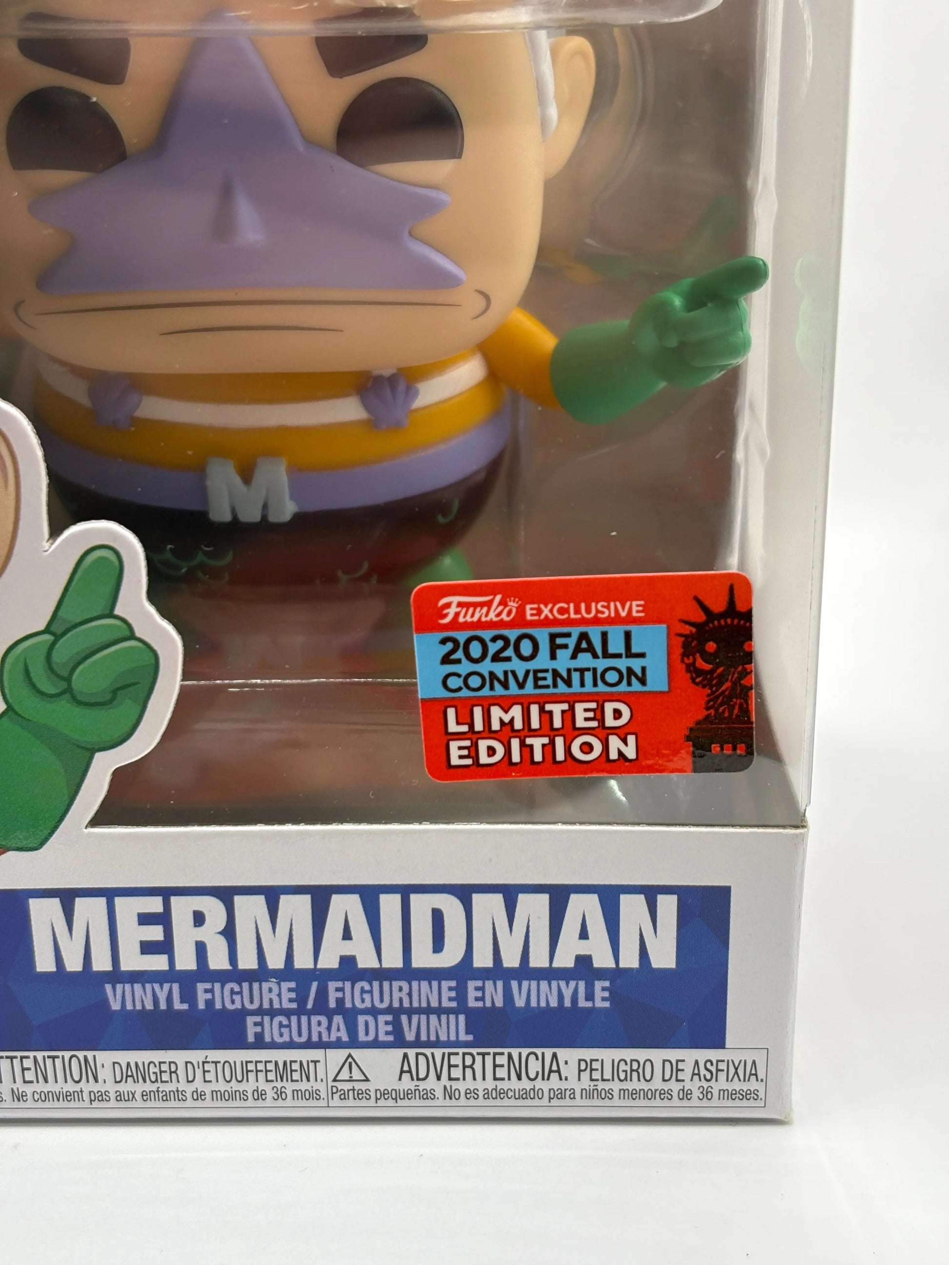 Funko POP! Animation Spongebob #834 Mermaidman 2020 Fall Convention FRENLY BRICKS - Open 7 Days