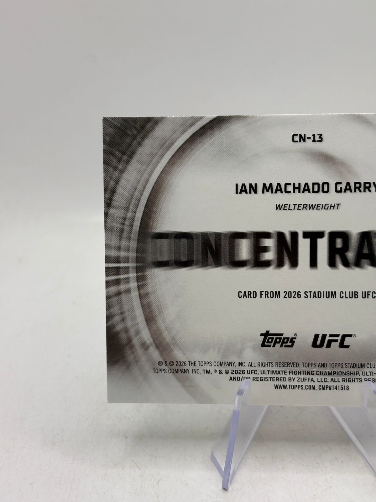 Topps Stadium Club Concentration - Ian Machado Garry Blue /99 image 3