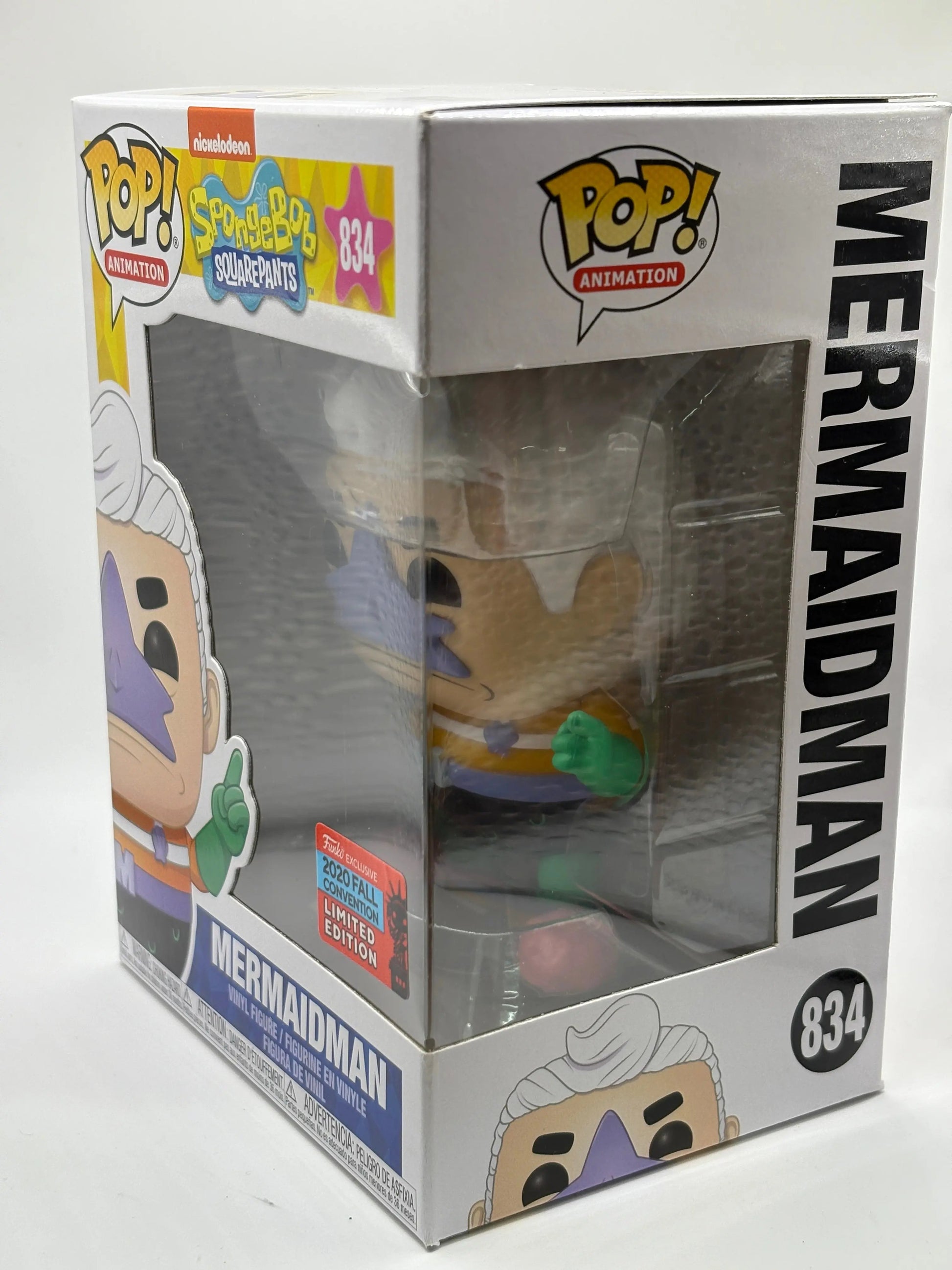 Funko POP! Animation Spongebob #834 Mermaidman 2020 Fall Convention FRENLY BRICKS - Open 7 Days