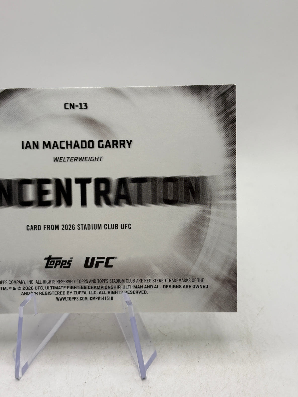 Topps Stadium Club Concentration - Ian Machado Garry Blue /99 image 4