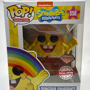 Funko POP! Animation Spongebob #558 Spongebob Diamond Special Edition FRENLY BRICKS - Open 7 Days