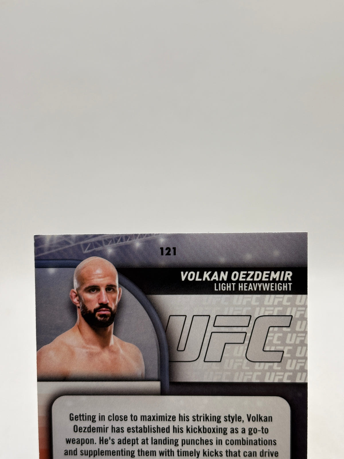 Topps UFC Stadium Club - Volkan Dezdemir 22/50 Blue image 3