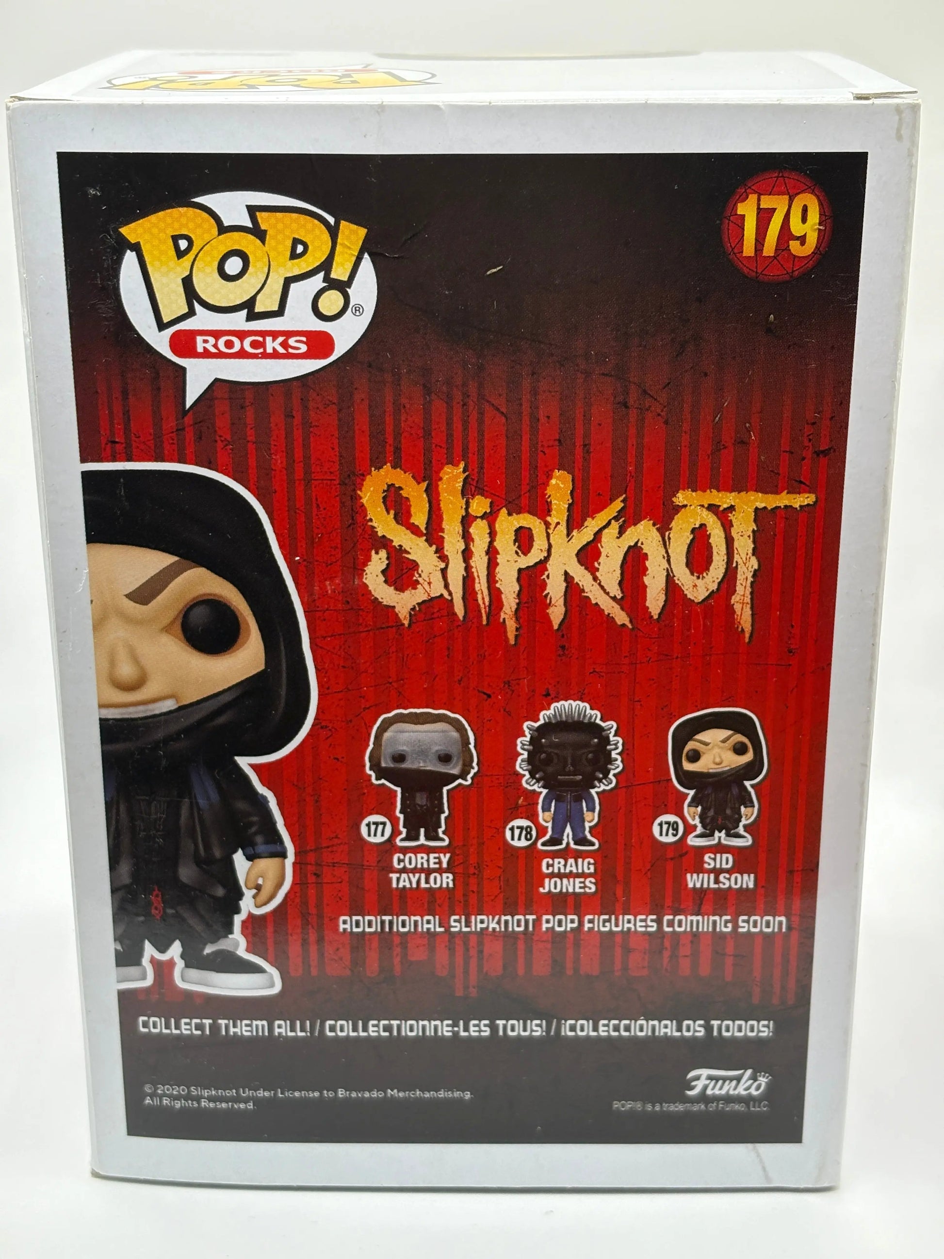 Funko POP! Rocks Slipknot #179 Sid Wilson Vinyl Figure FRENLY BRICKS - Open 7 Days