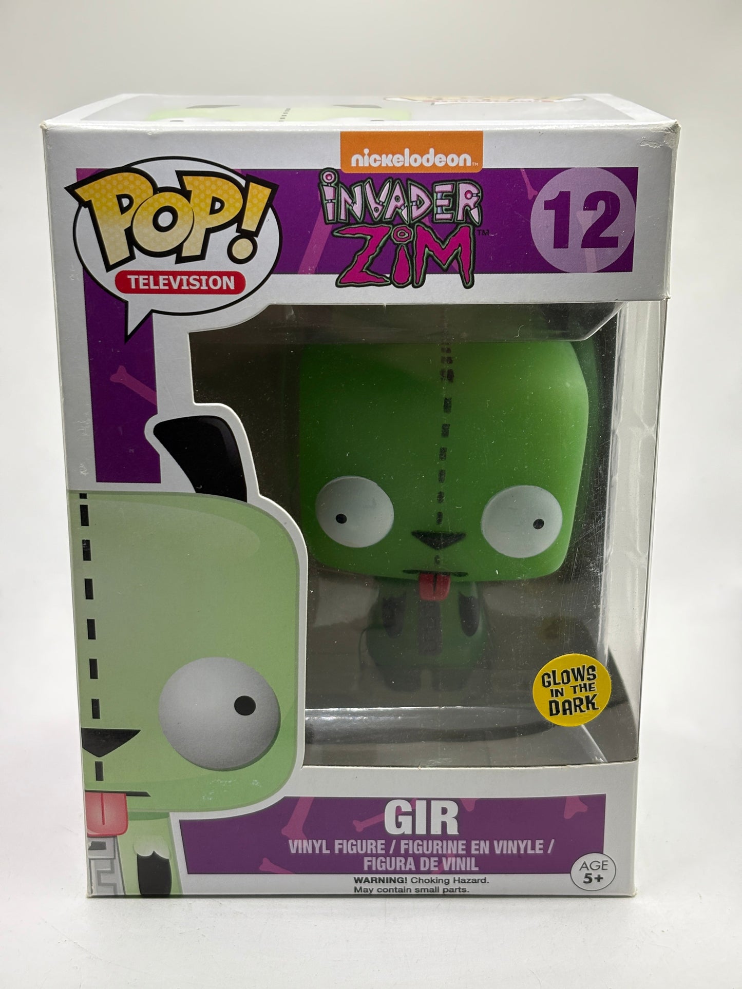 Funko POP! Television Invader Zim #12 Gir Glow in the Dark Vinyl Figure FRENLY BRICKS - Open 7 Days
