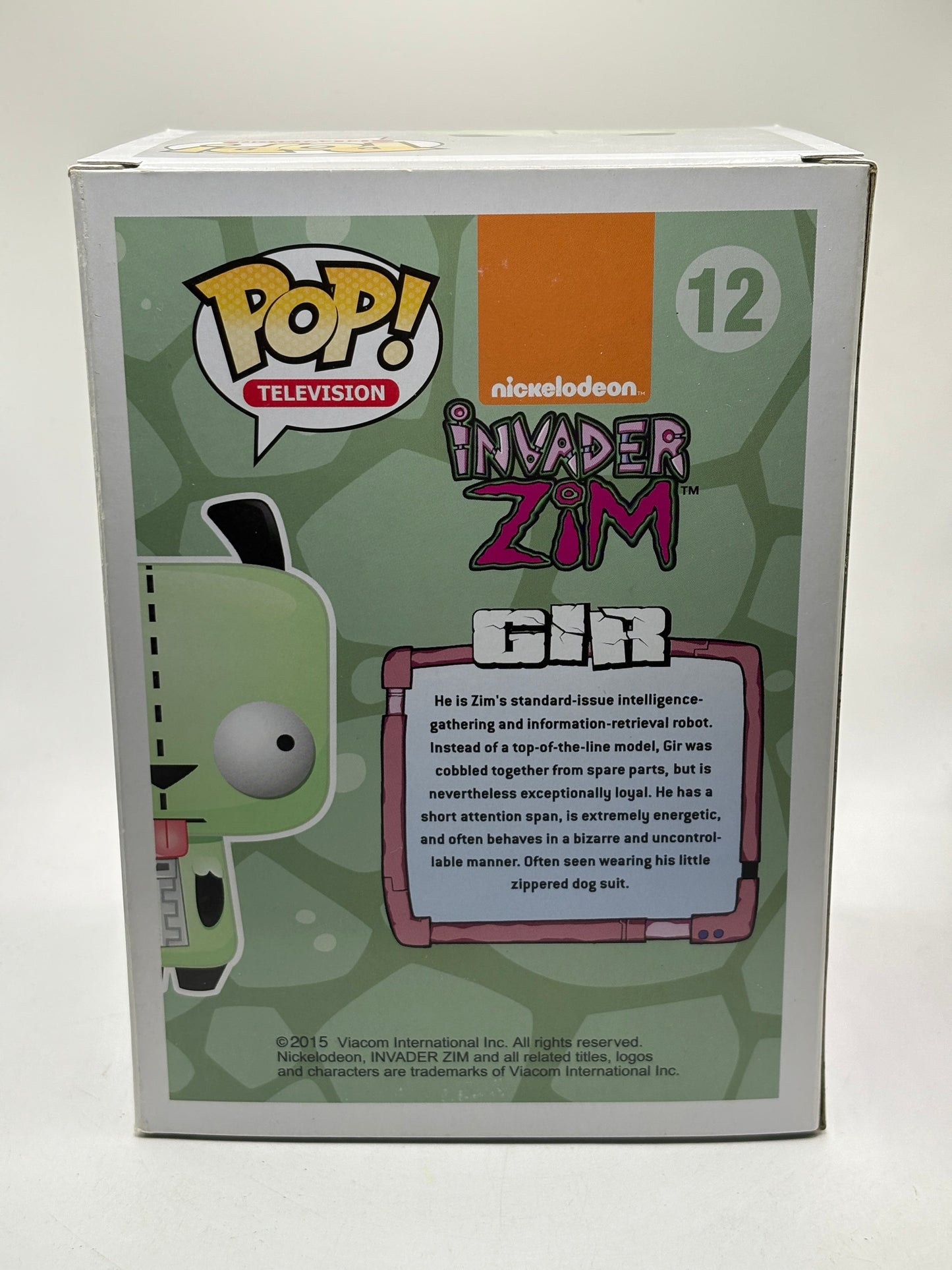 Funko POP! Television Invader Zim #12 Gir Glow in the Dark Vinyl Figure FRENLY BRICKS - Open 7 Days