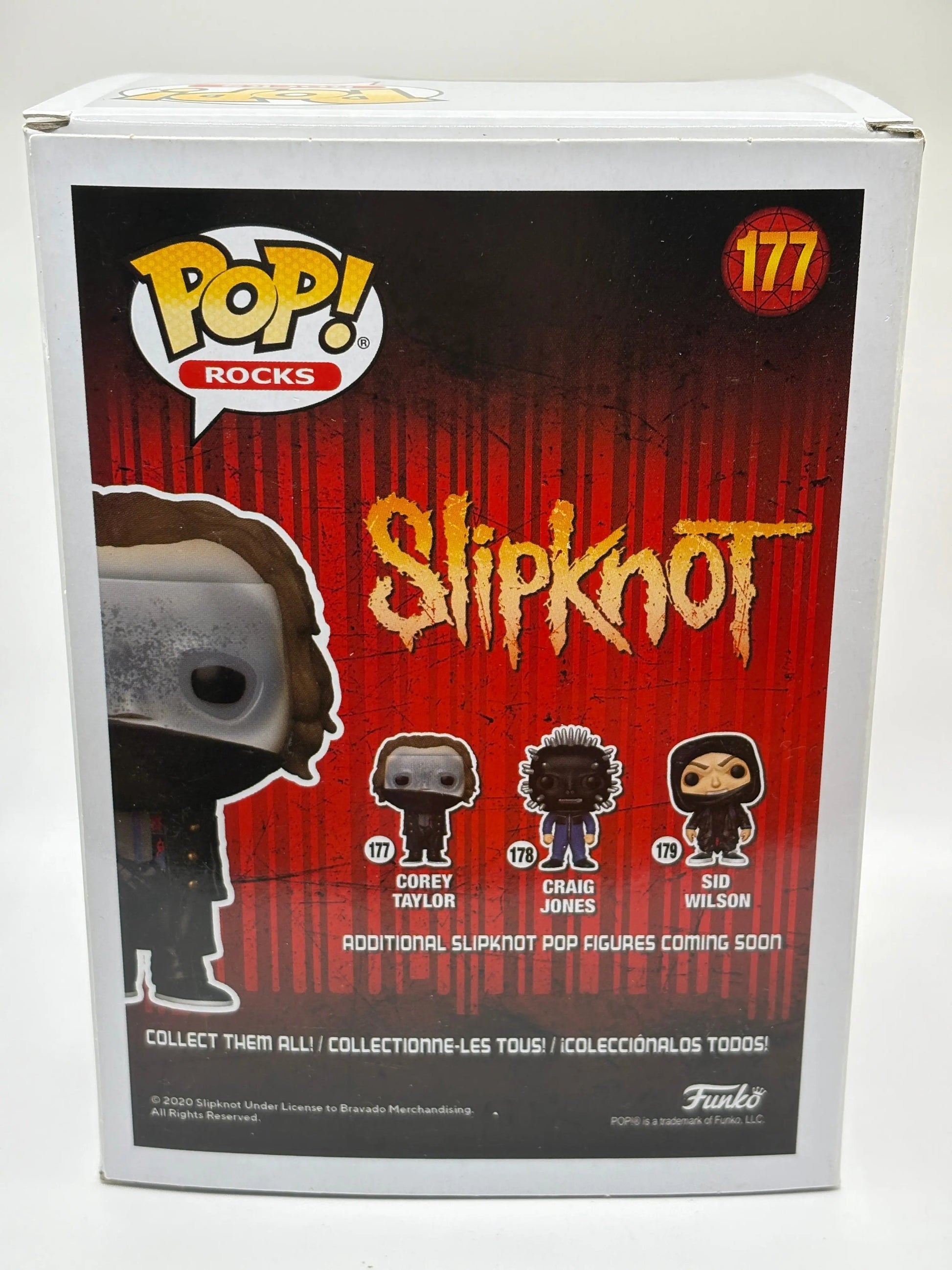 Funko POP! Rocks Slipknot #177 Corey Taylor Vinyl Figure FRENLY BRICKS - Open 7 Days