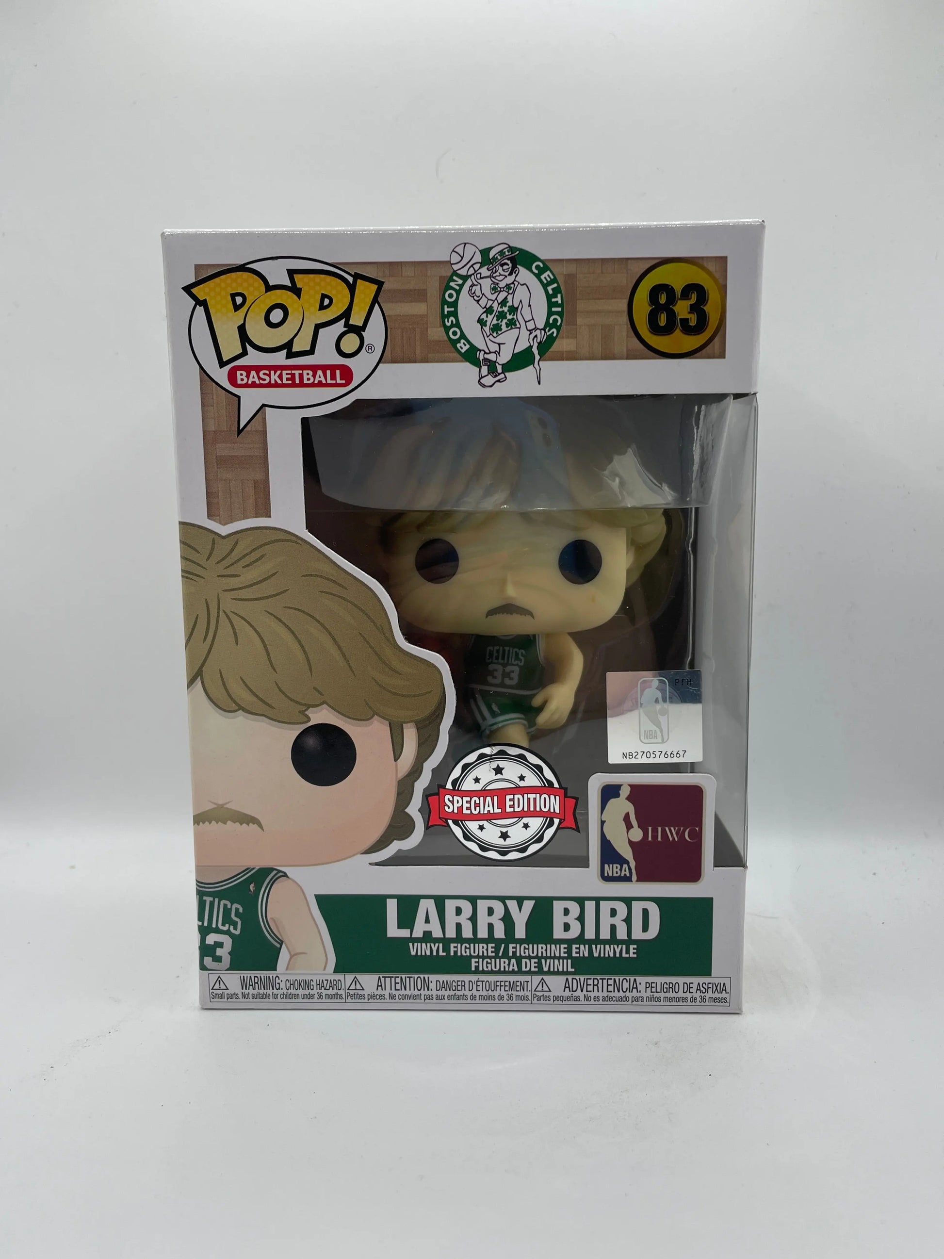 Funko POP! Basketball Boston #83 Larry Bird (special edition) FRENLY BRICKS - Open 7 Days