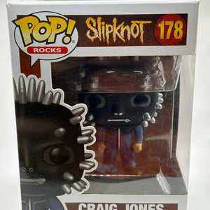 Funko POP! Rocks Slipknot #178 Craig Jones Vinyl Figure FRENLY BRICKS - Open 7 Days