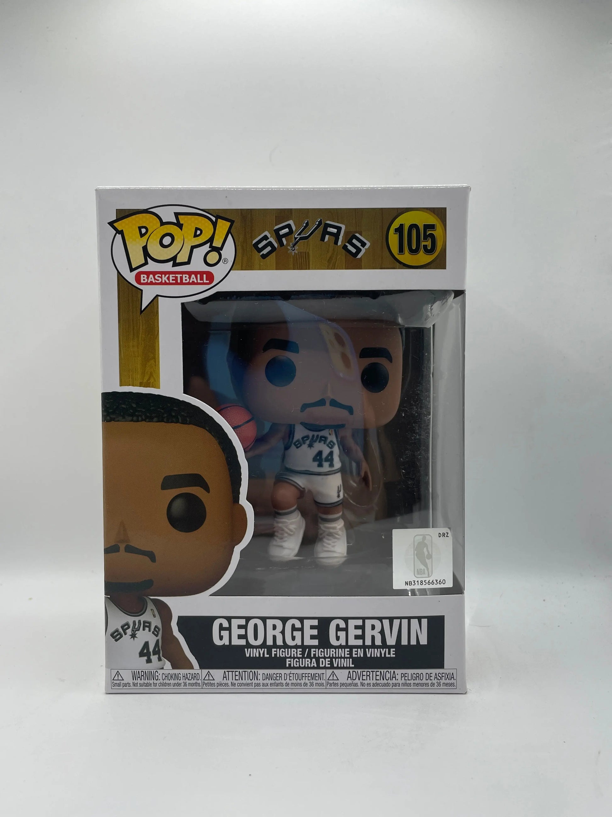 Funko POP! Basketball Spurs #105 George Gervin FRENLY BRICKS - Open 7 Days