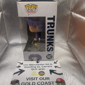 Funko POP! Animation Dragon Ball Z #107 Trunks *box damage* FRENLY BRICKS - Open 7 Days