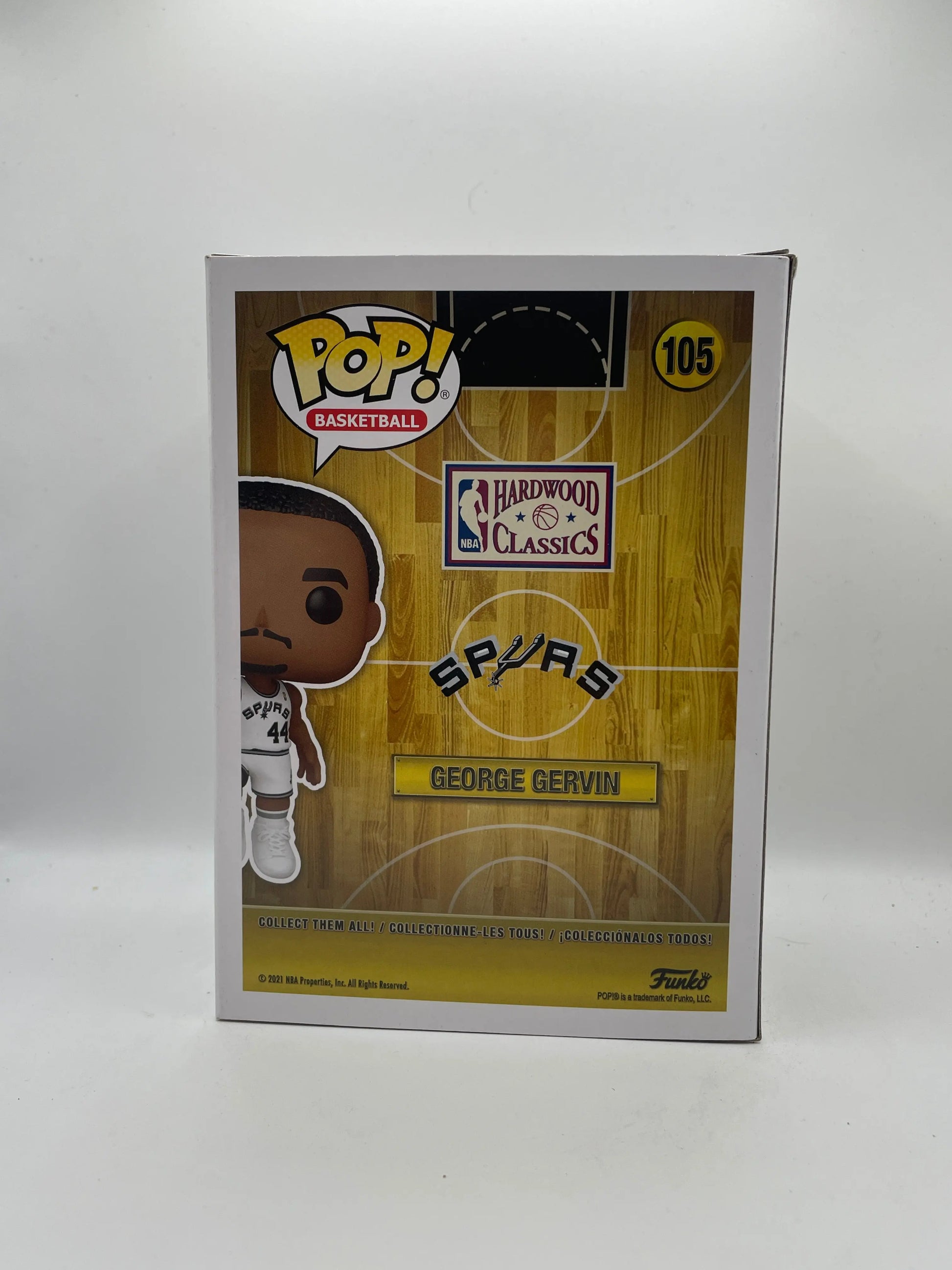 Funko POP! Basketball Spurs #105 George Gervin FRENLY BRICKS - Open 7 Days